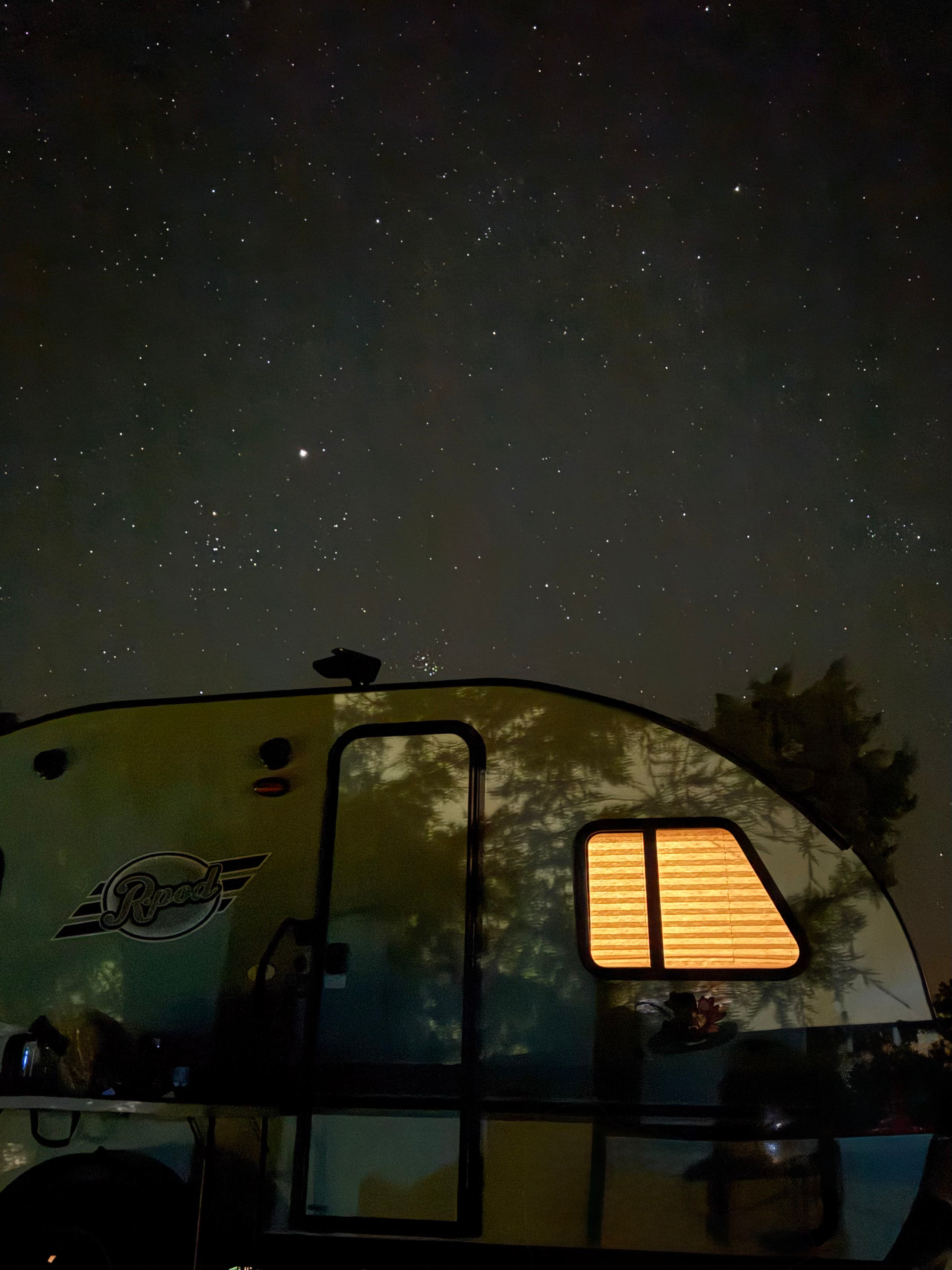 Beautiful night sky views