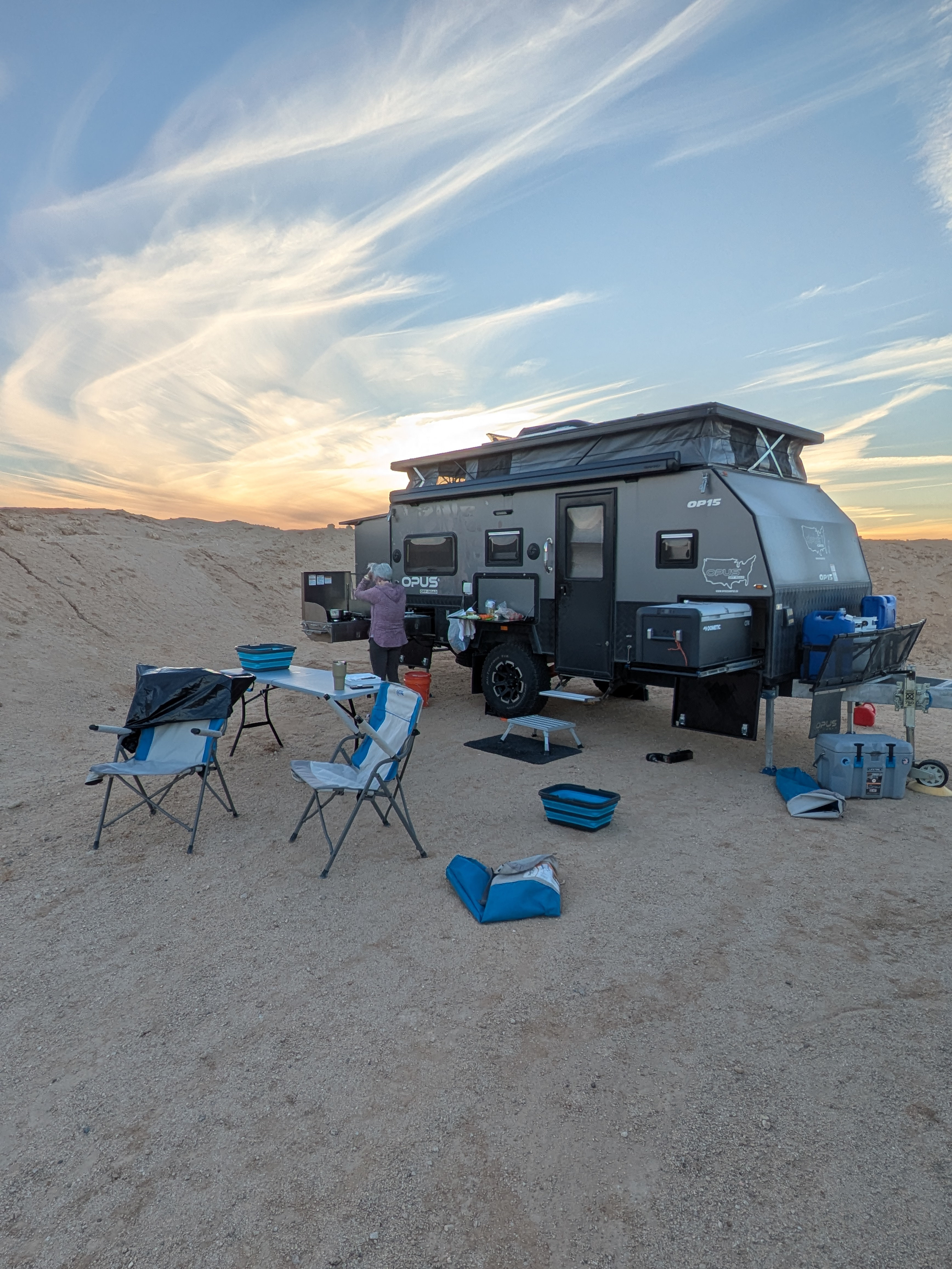 Berm Wind Protection