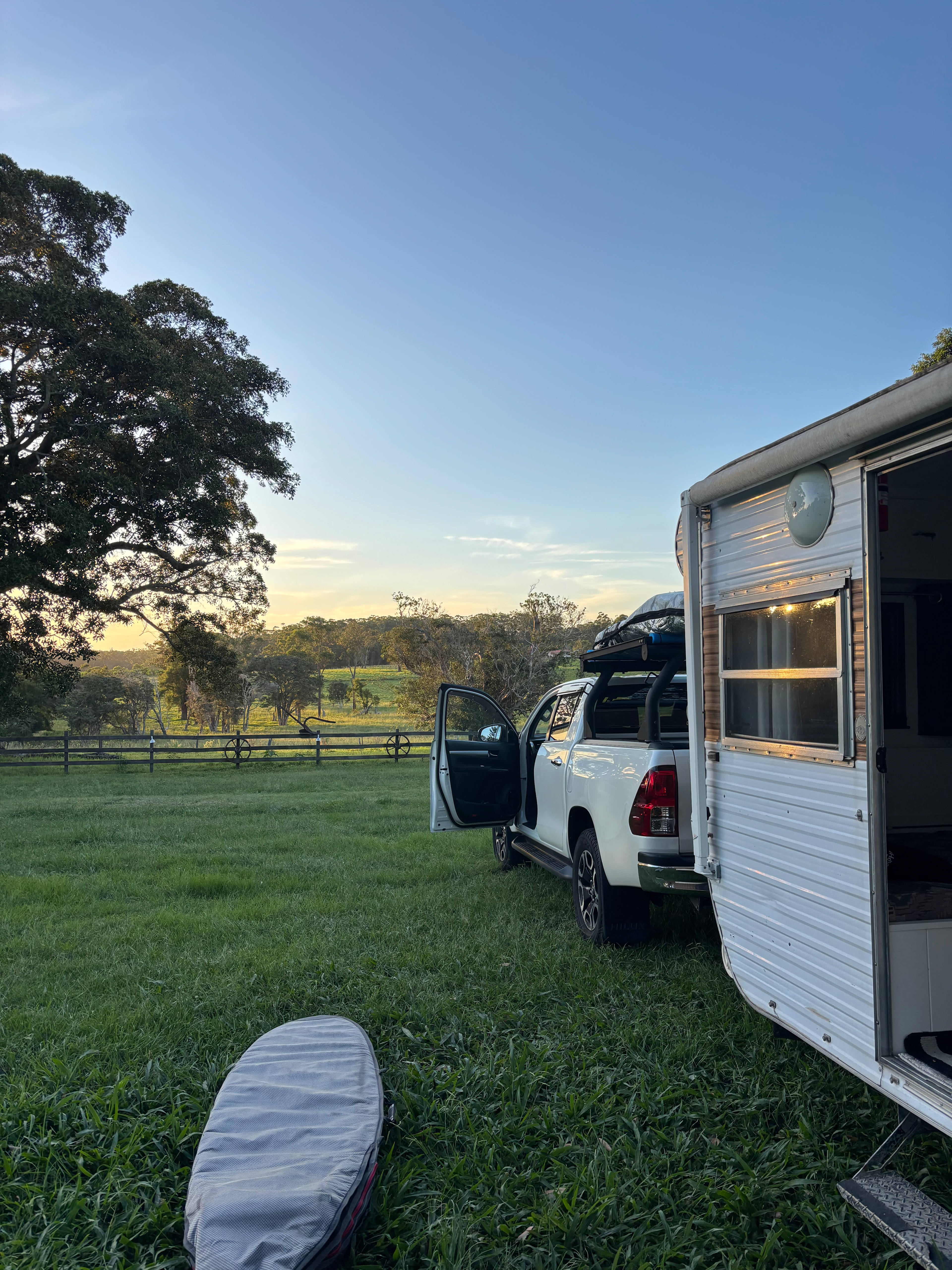 About 20 minutes to the surf but a million miles from hustle and bustle.