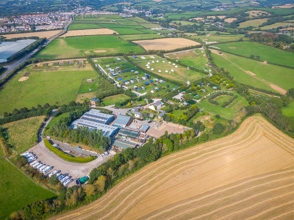 Site ariel view