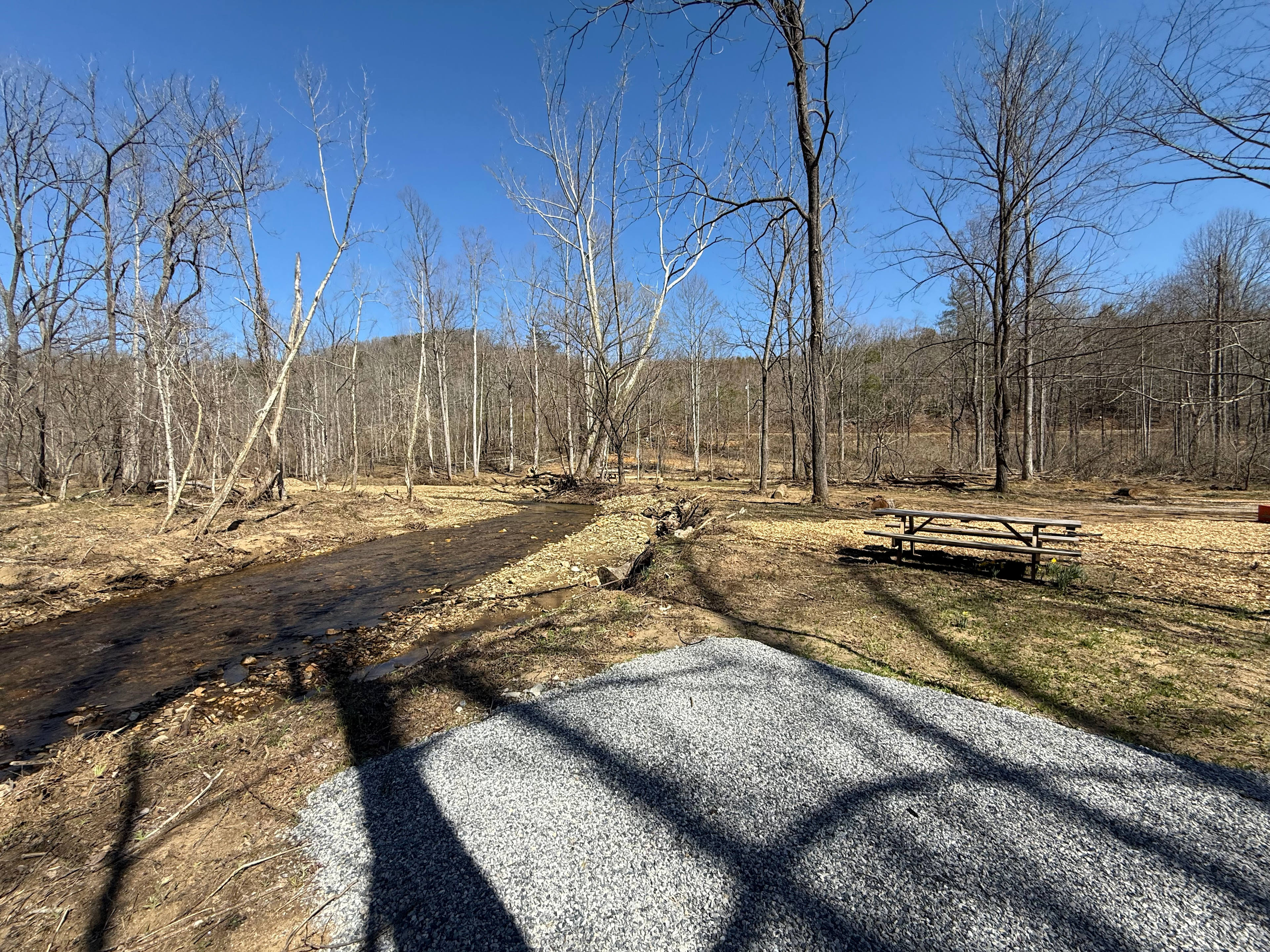 Reconstructed sites After Helene!
