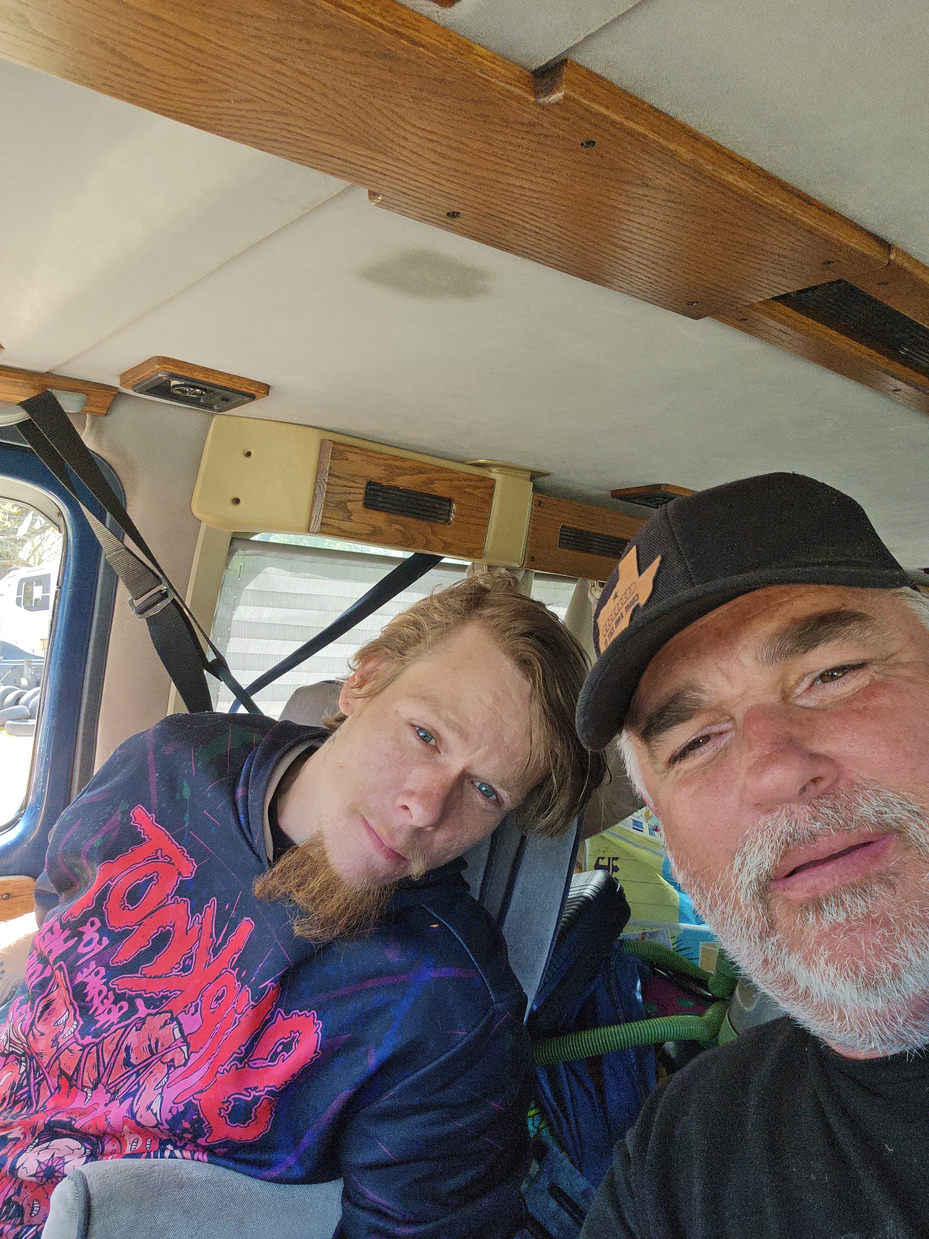 Primitive camping with fishing