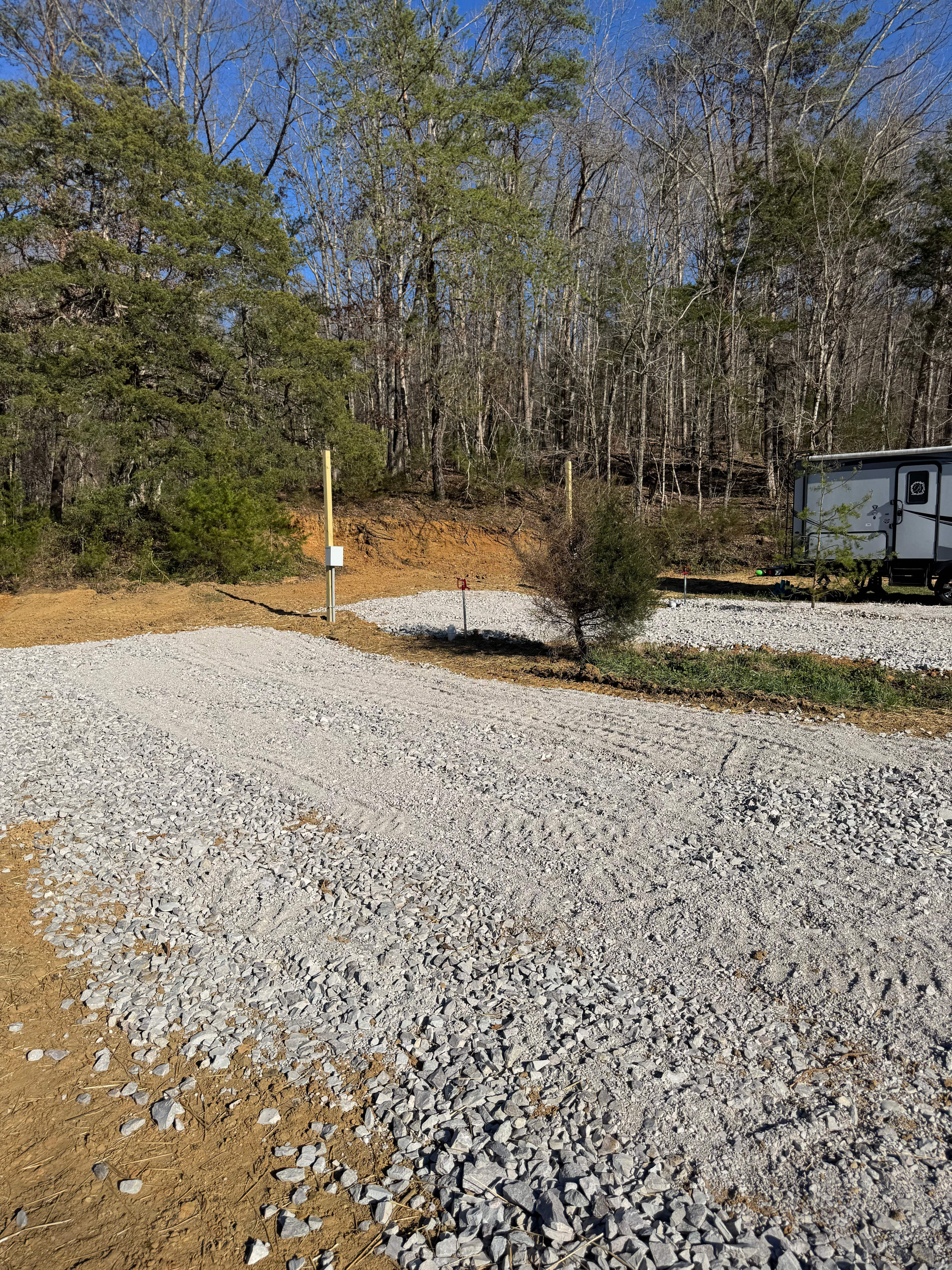 RV Camp Sites At Valley Bluff