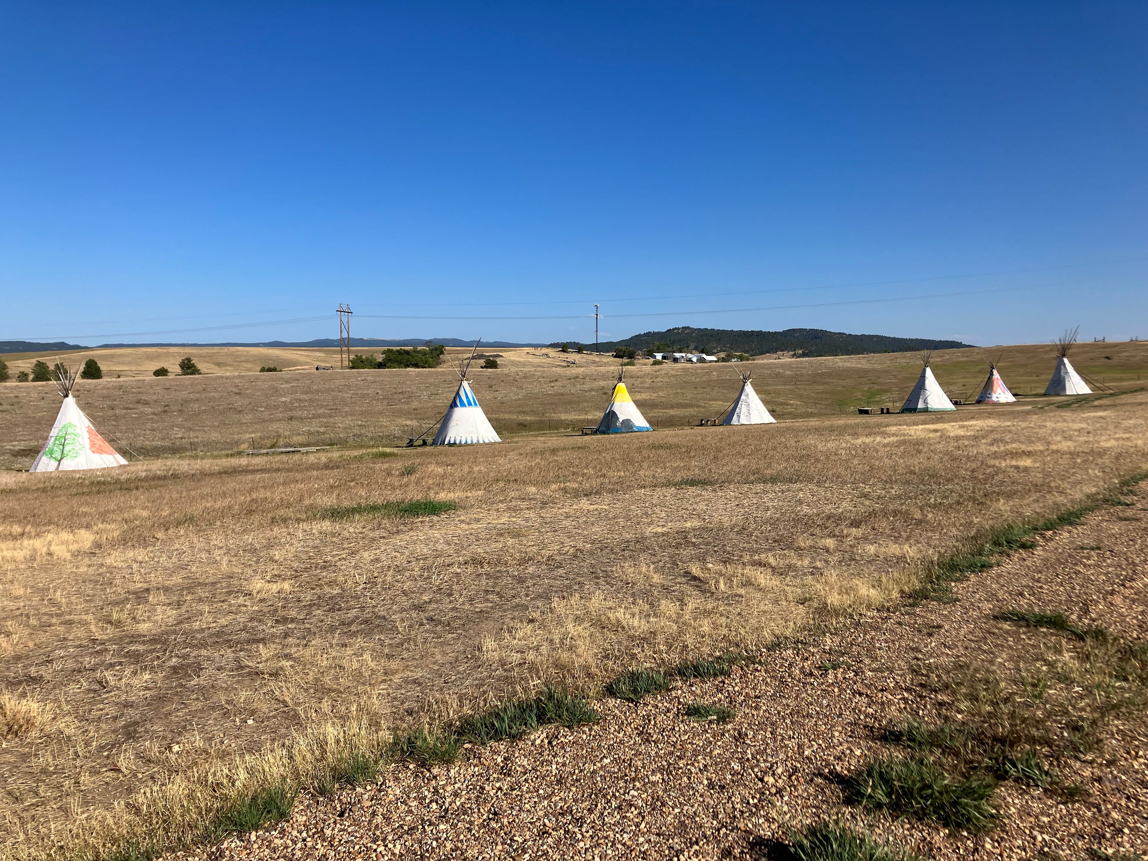 Devils Tower Tipi Camping