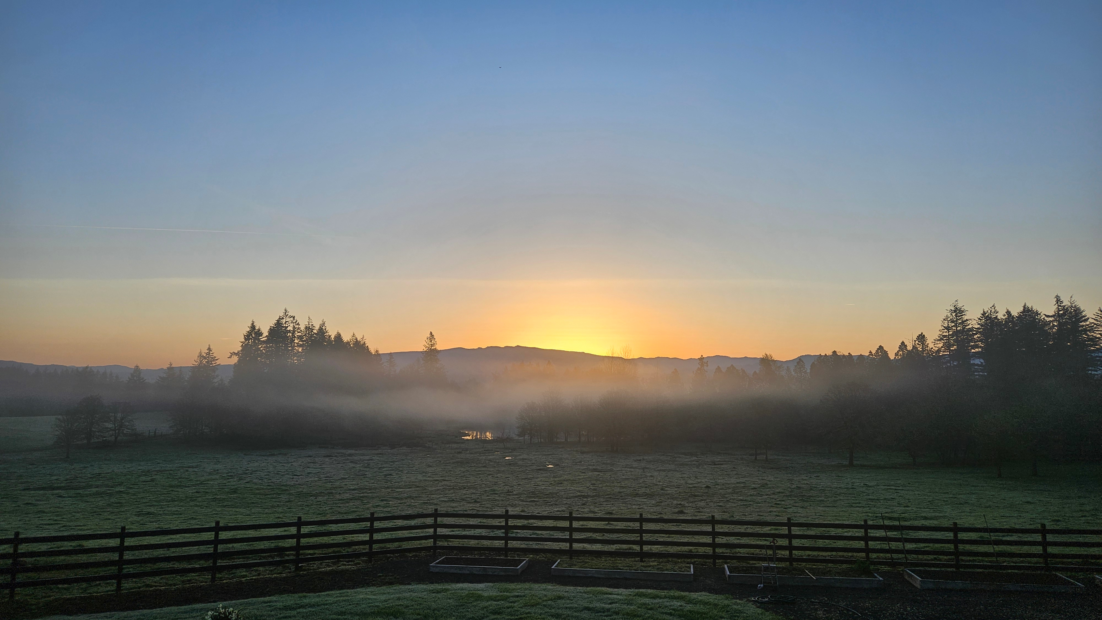 Fall sunrise 