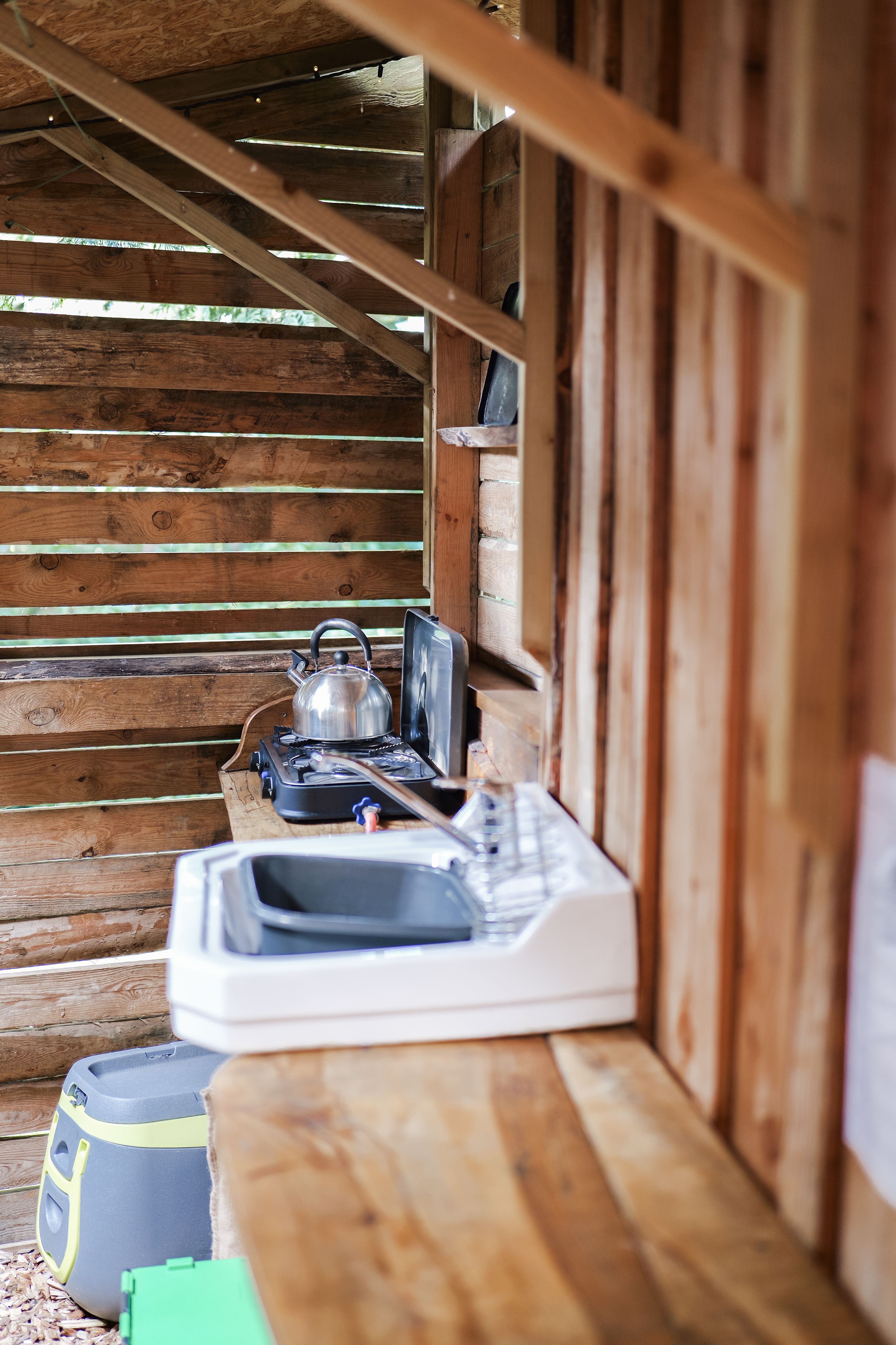 Off-Grid Glamping at Lahtle Wood
