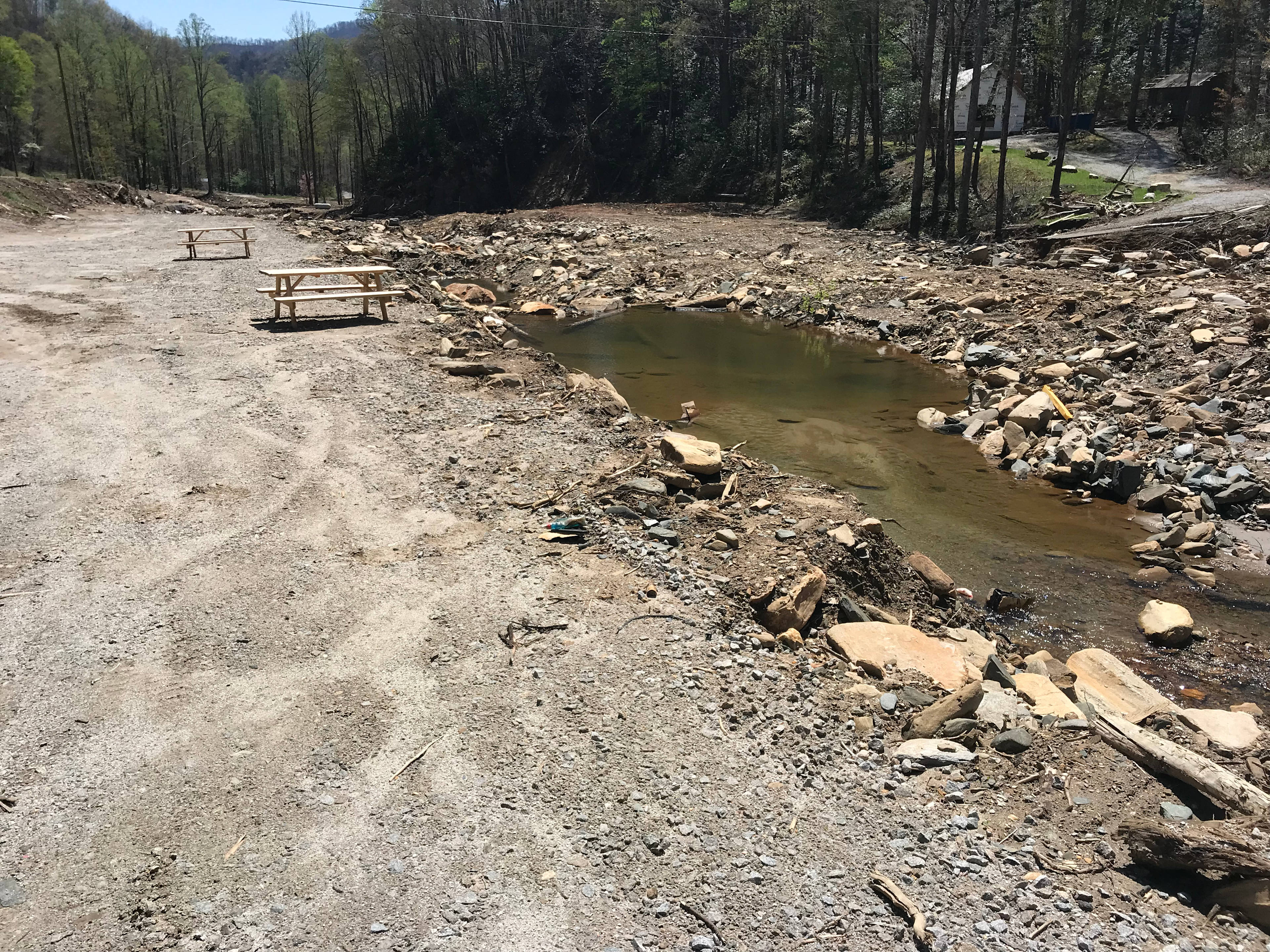 Rock bottom campground