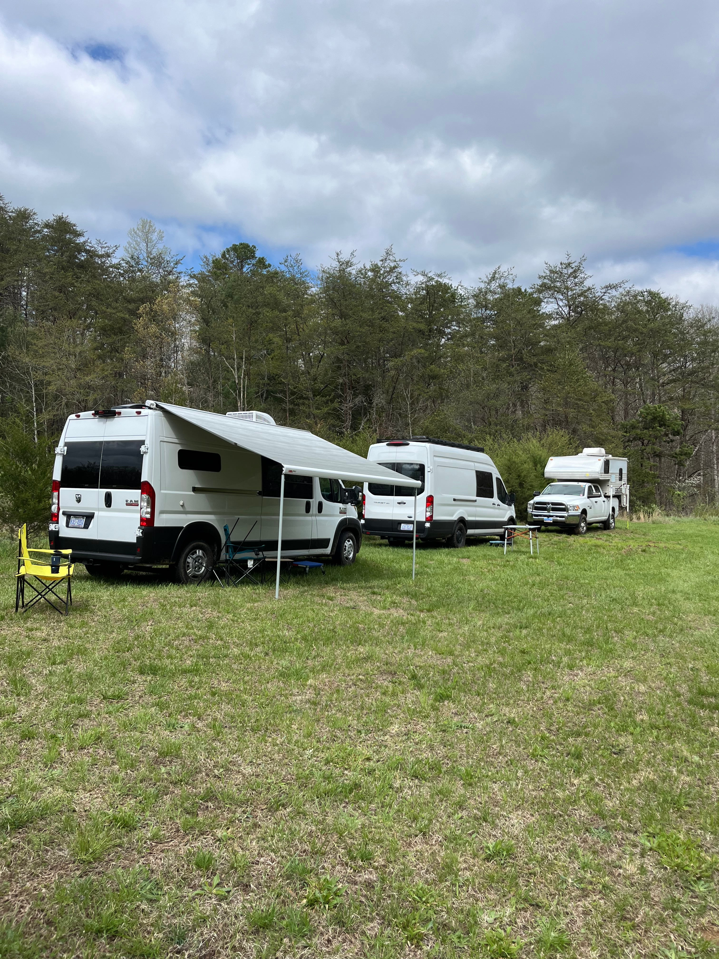 Big upper field available for groups