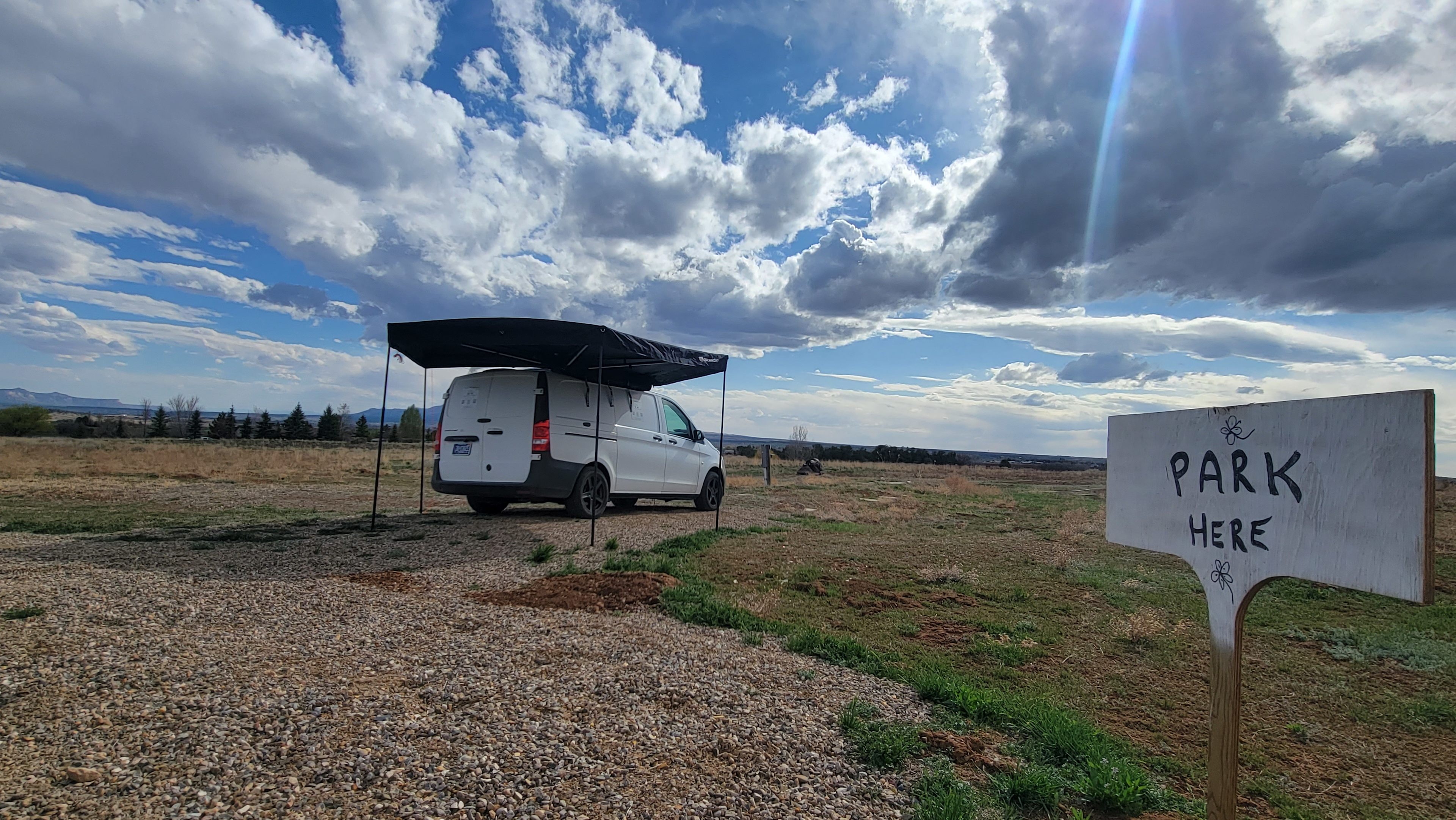 A Camp at Painted Sky