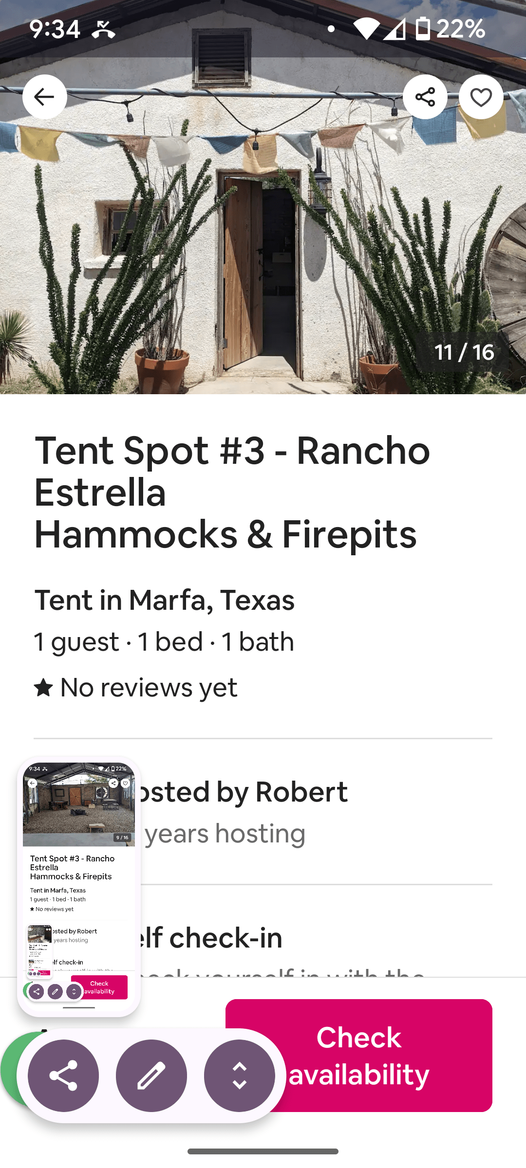 Rancho Estrella Marfa - Camping