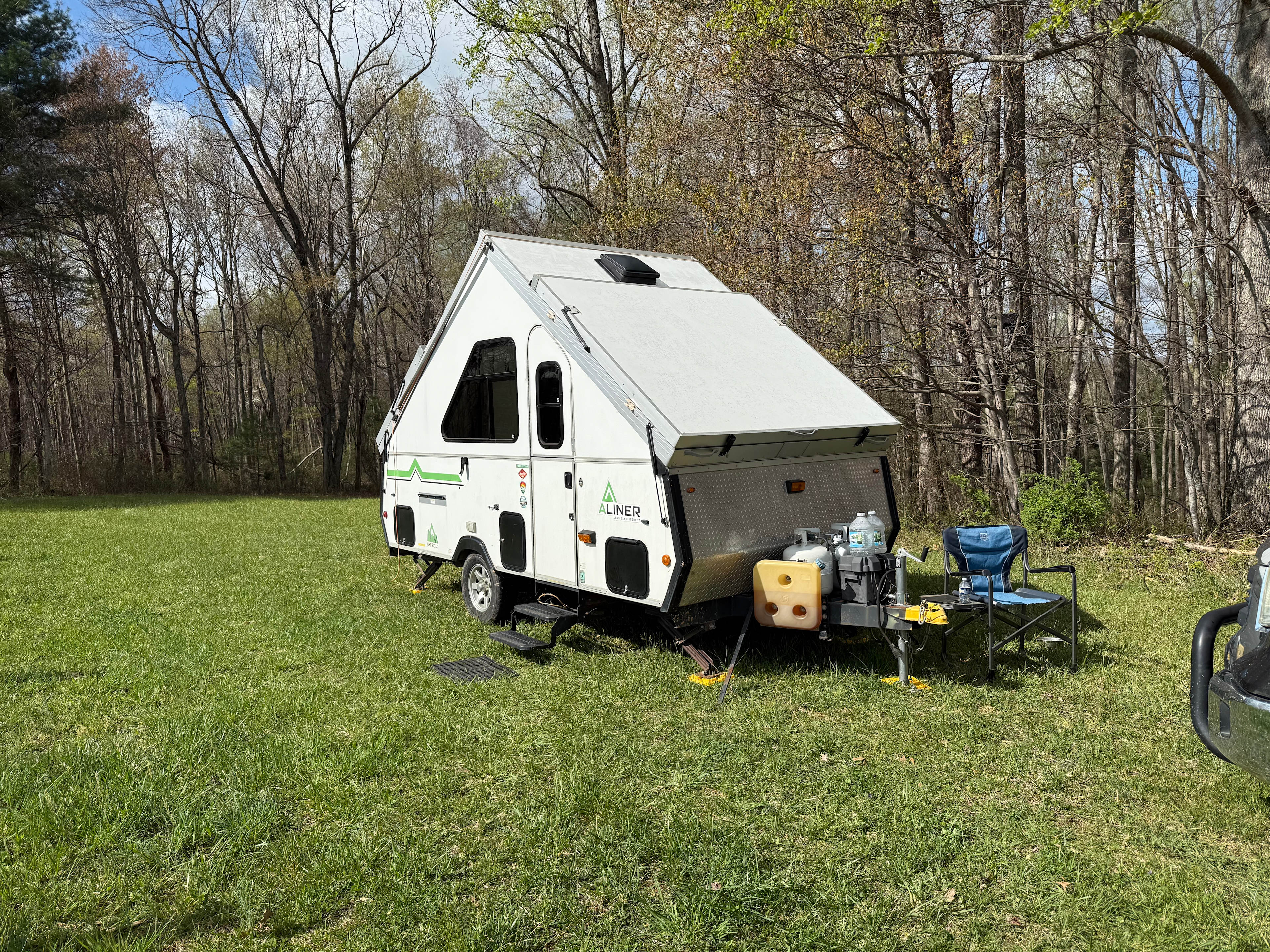 Secluded Farm Camp near Damascus VA