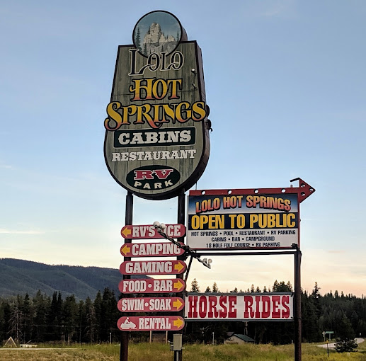 Lolo Hot Springs Campground