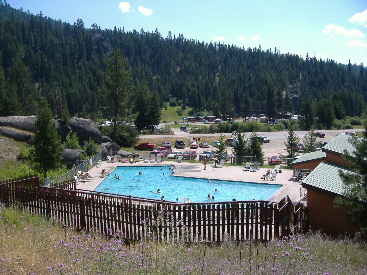 Lolo Hot Springs Campground