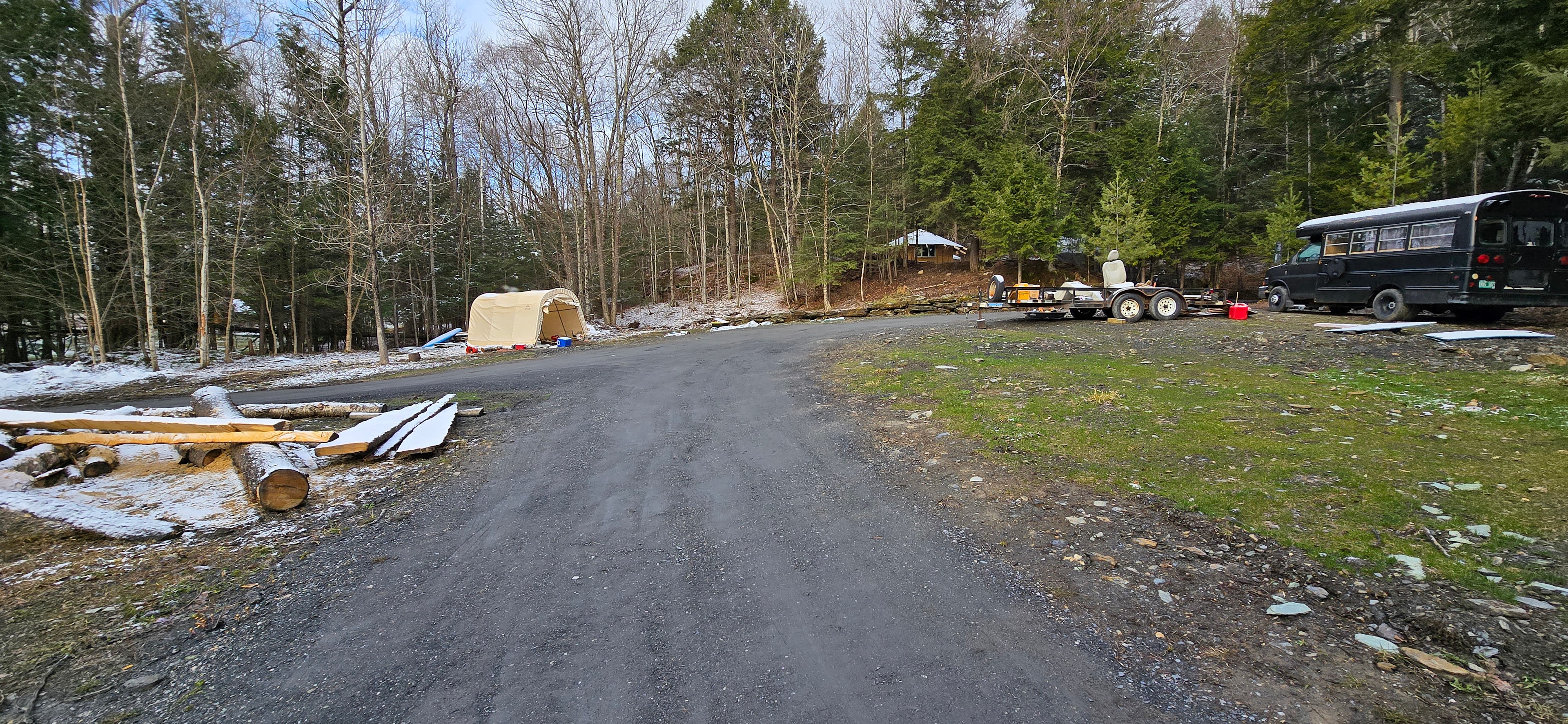 Parking And Camping In The Valley