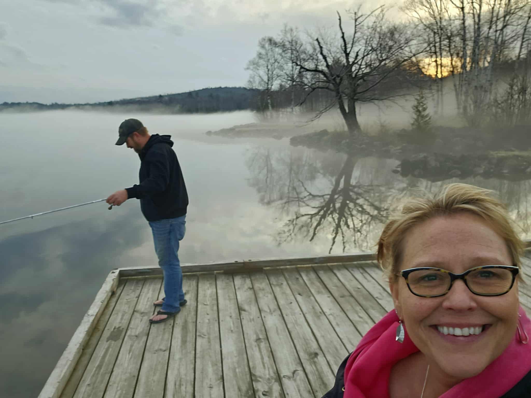 Down the trials from our site