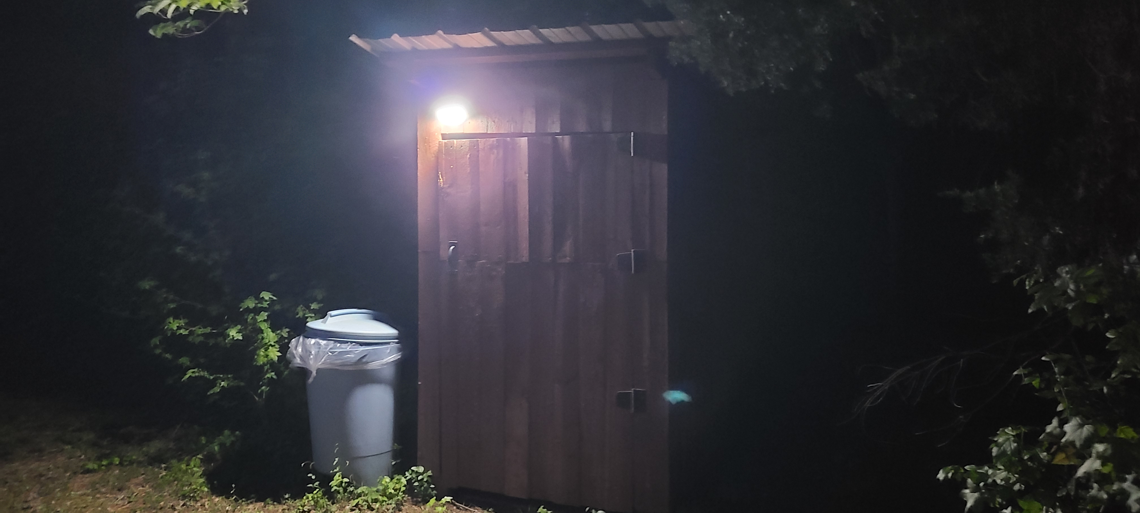 Outhouse, very clean