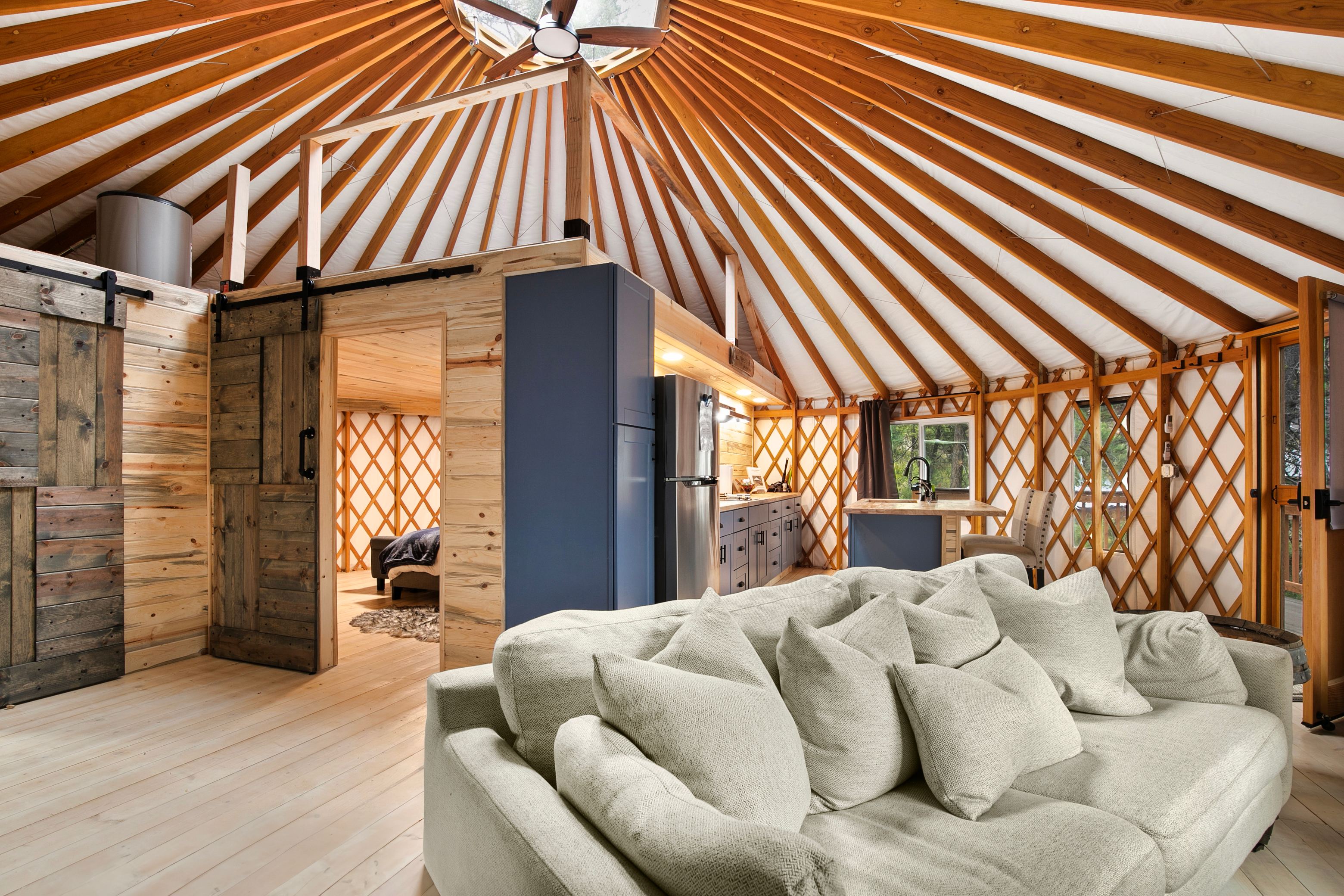 Cozy and POSH-est Yurt