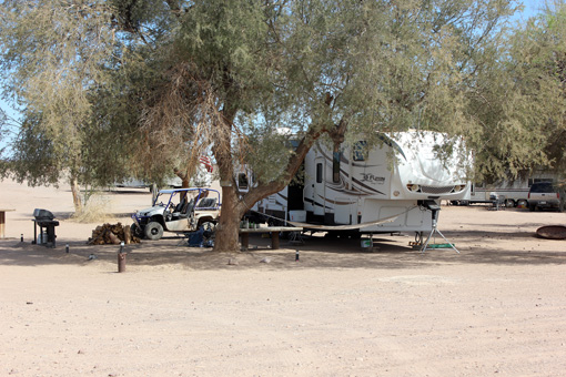 Fisher’s Landing Resort Dry Camp