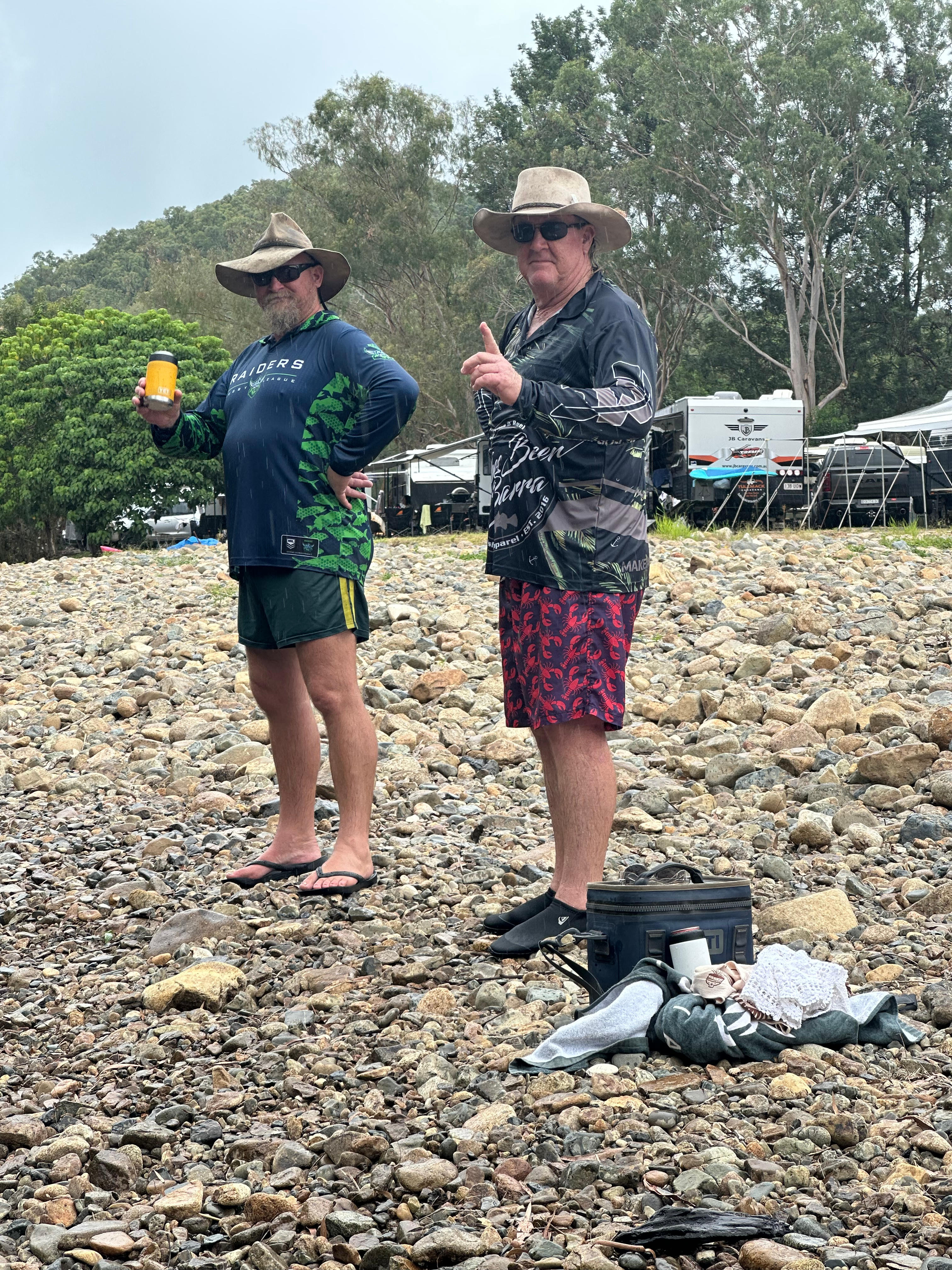 Creek and Antique Camping