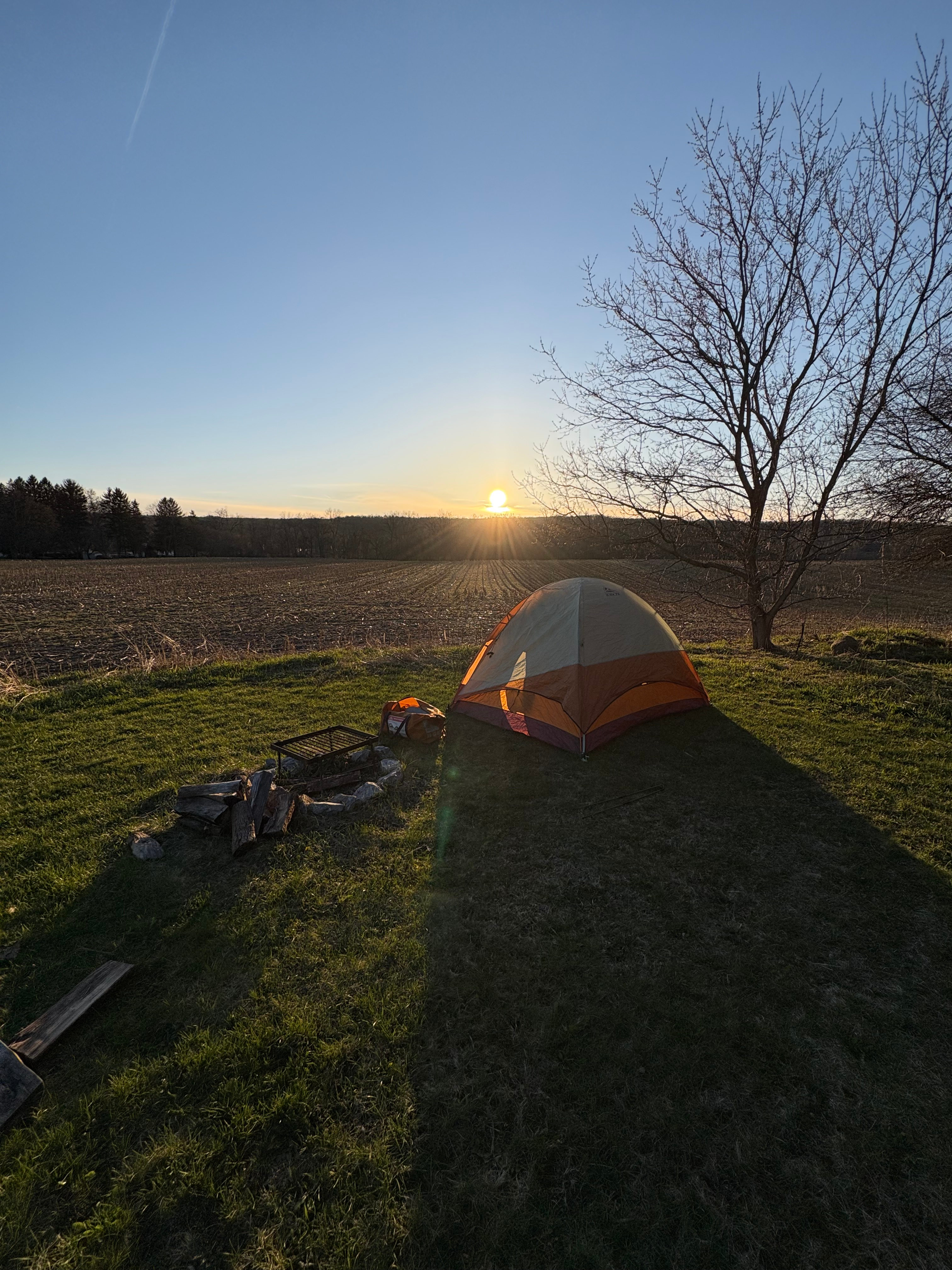 County Backyard Camping