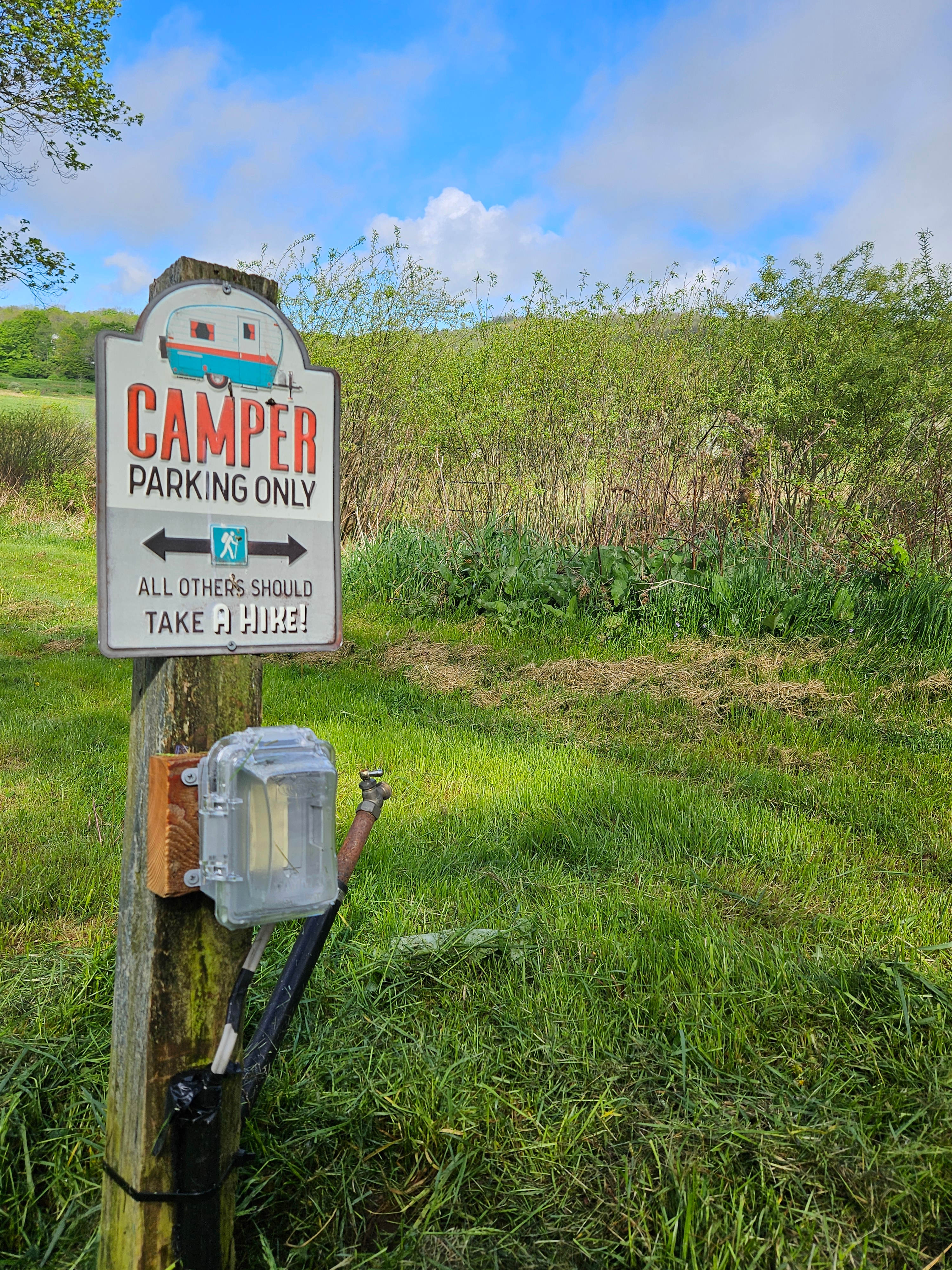 Relaxing Pondside Campsite