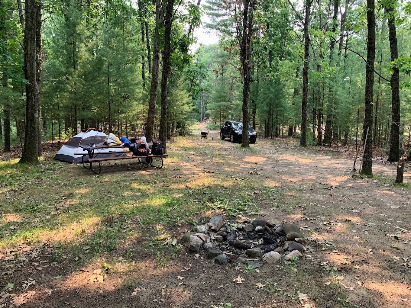 Wildwood Campground, Pine Lake