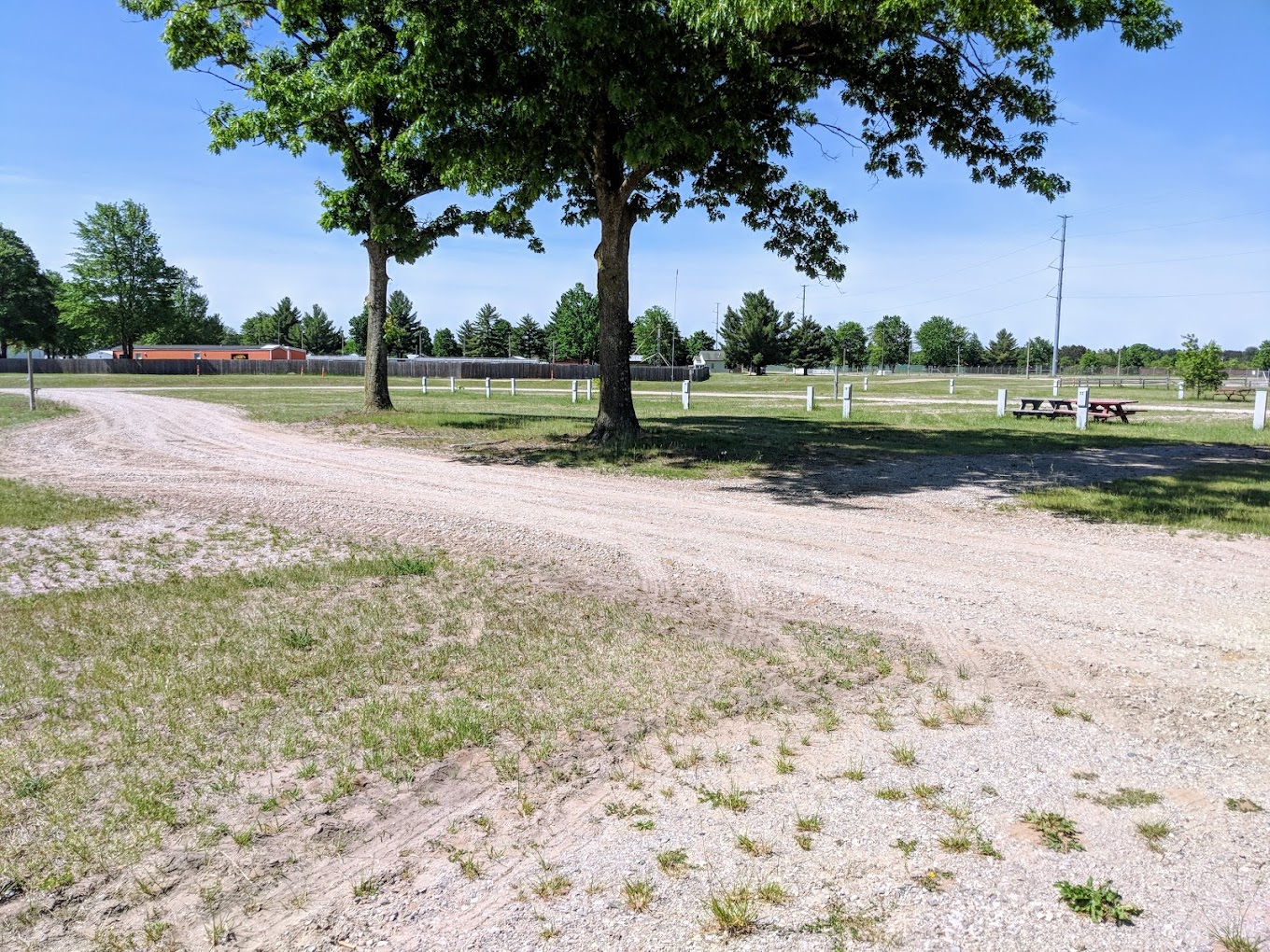 Northwestern Michigan Campground Entrance