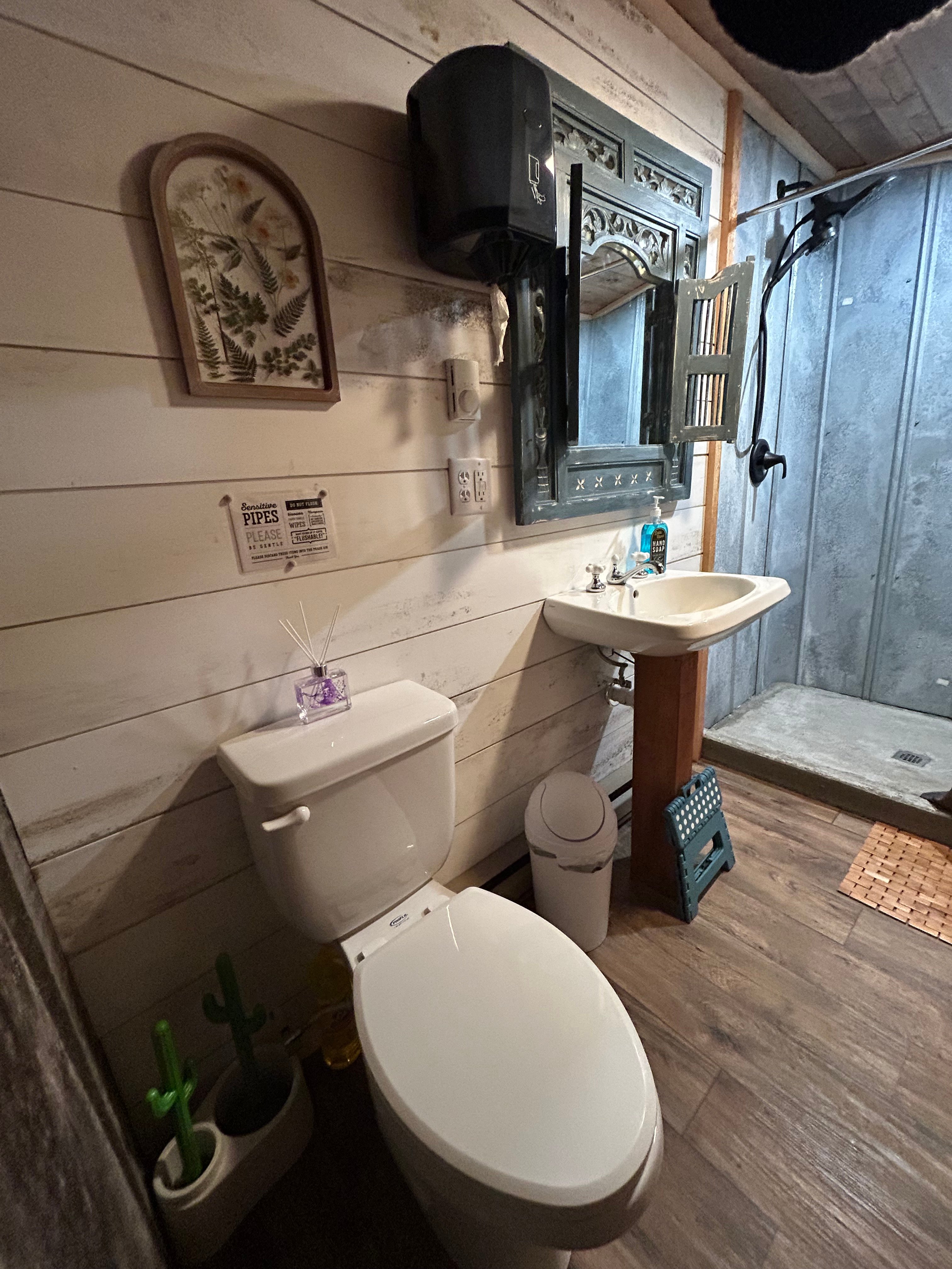 Community bathroom & showers