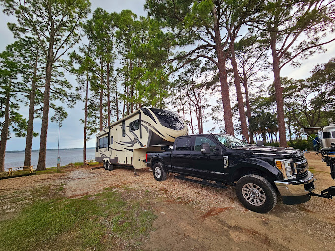 Holiday Campground on Ochlockonee Bay