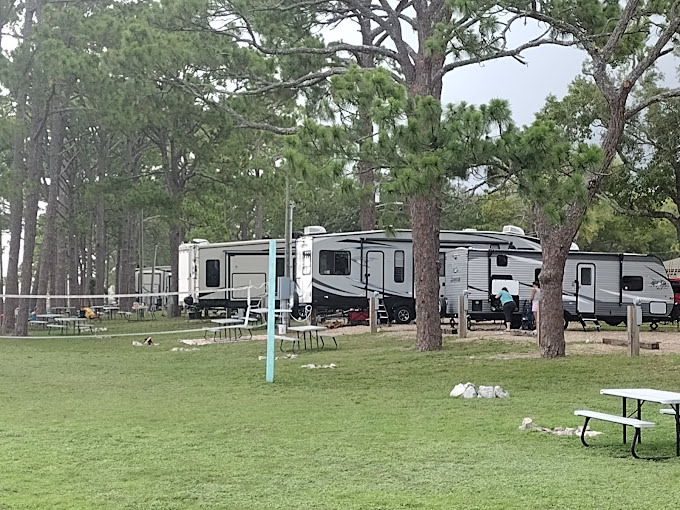 Holiday Campground on Ochlockonee Bay