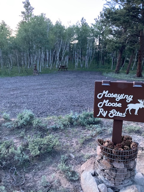 Moseying Moose RV Sites