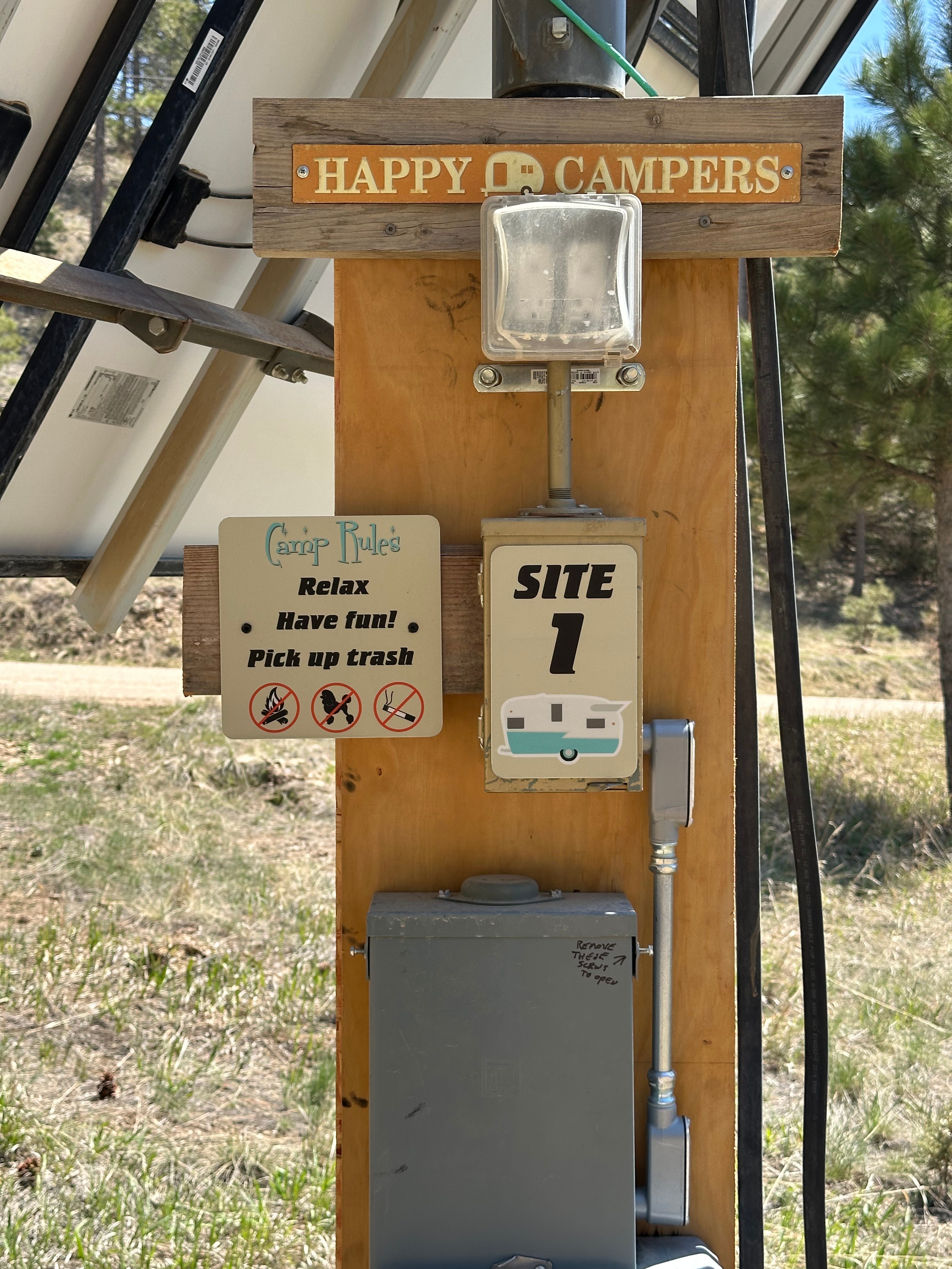 Campsite at the Causeway