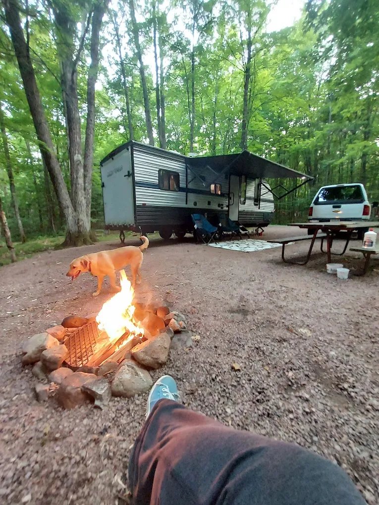 Jack Lake Campground Langlade County Park