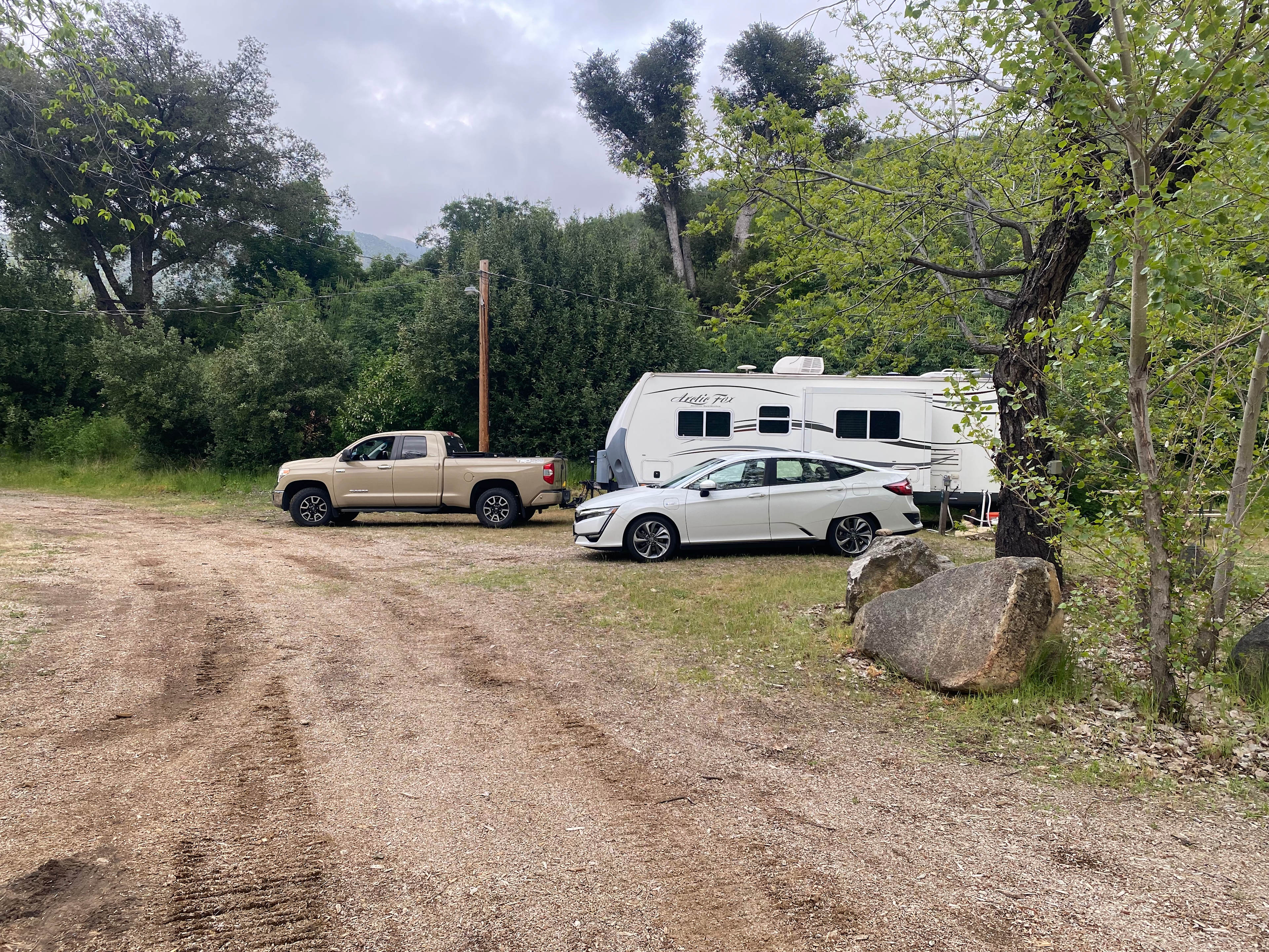 A little snug, but so are the roads!