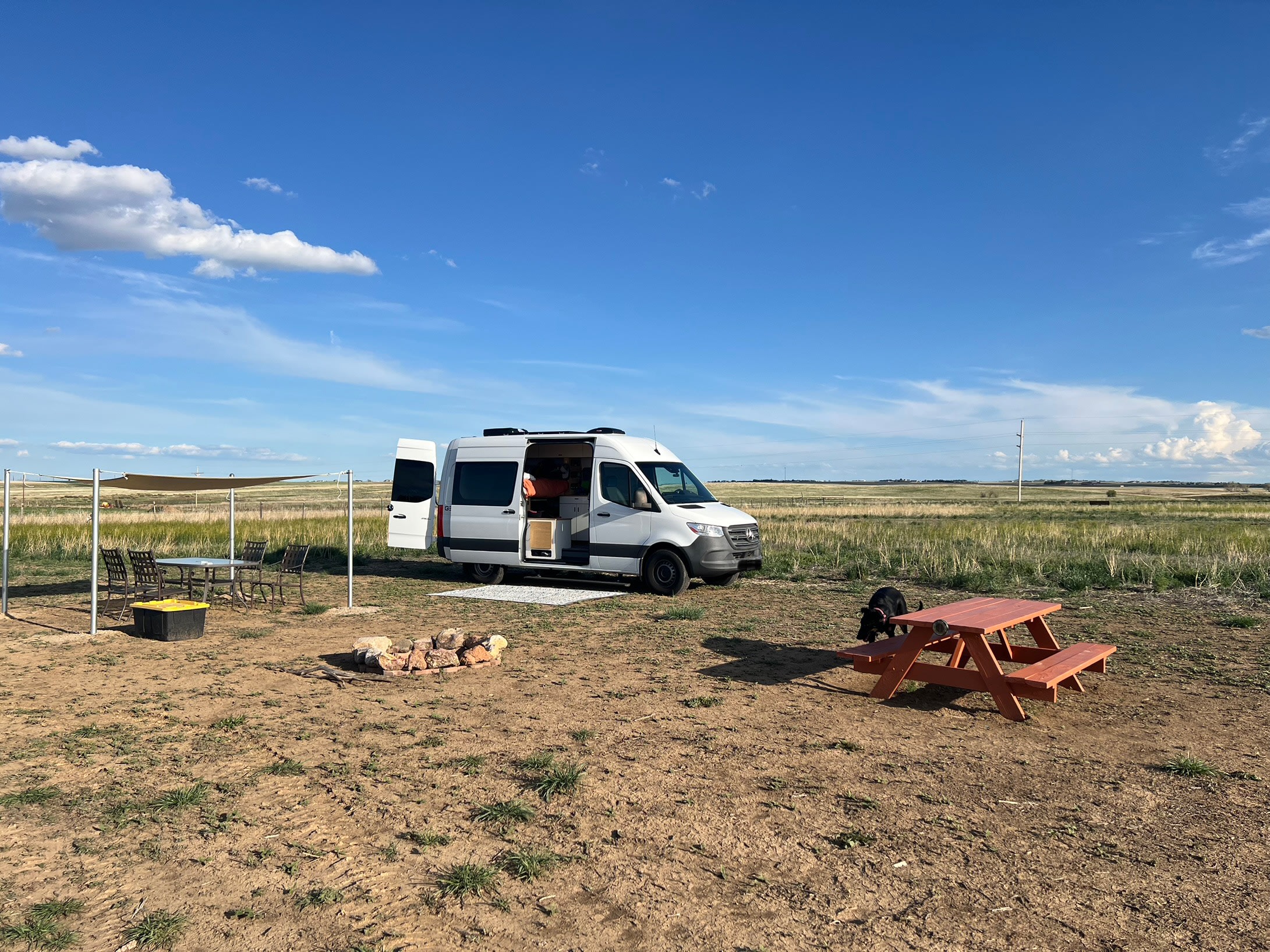 Group site on the back half of the property. :)