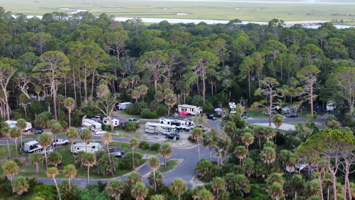 Hunting Island Campground