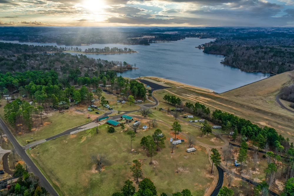 Lake Hawkins RV Park Wood County Park