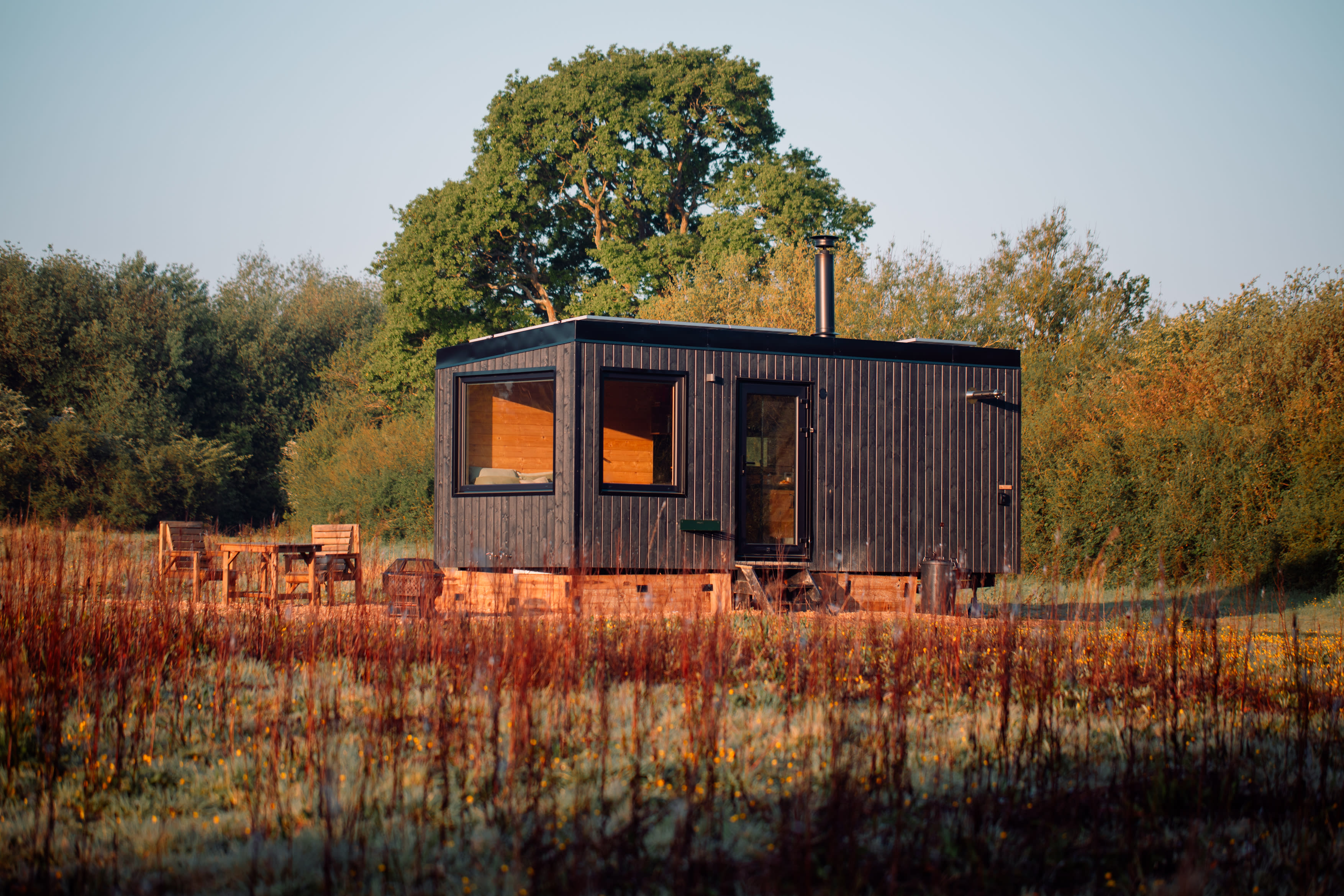Willow Wood Off-Grid Cabin