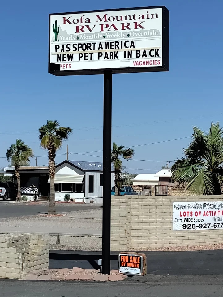 Kofa Mountain RV Park