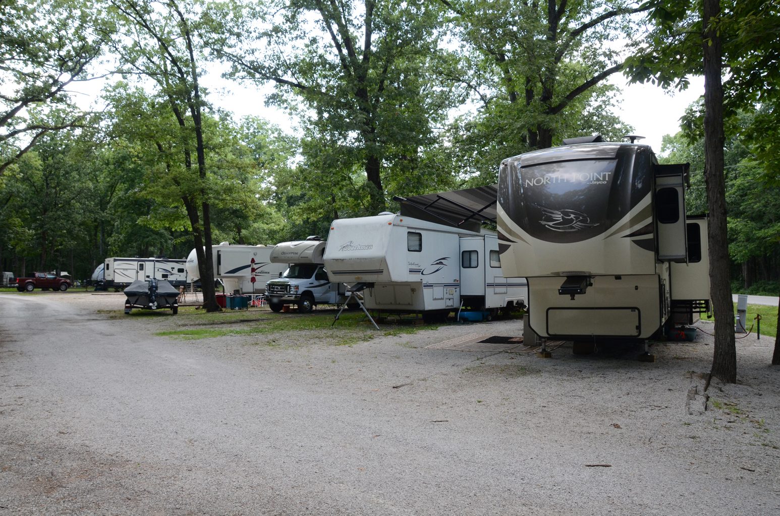 Bicentennial Campgroud at Lake Lou Yaeger