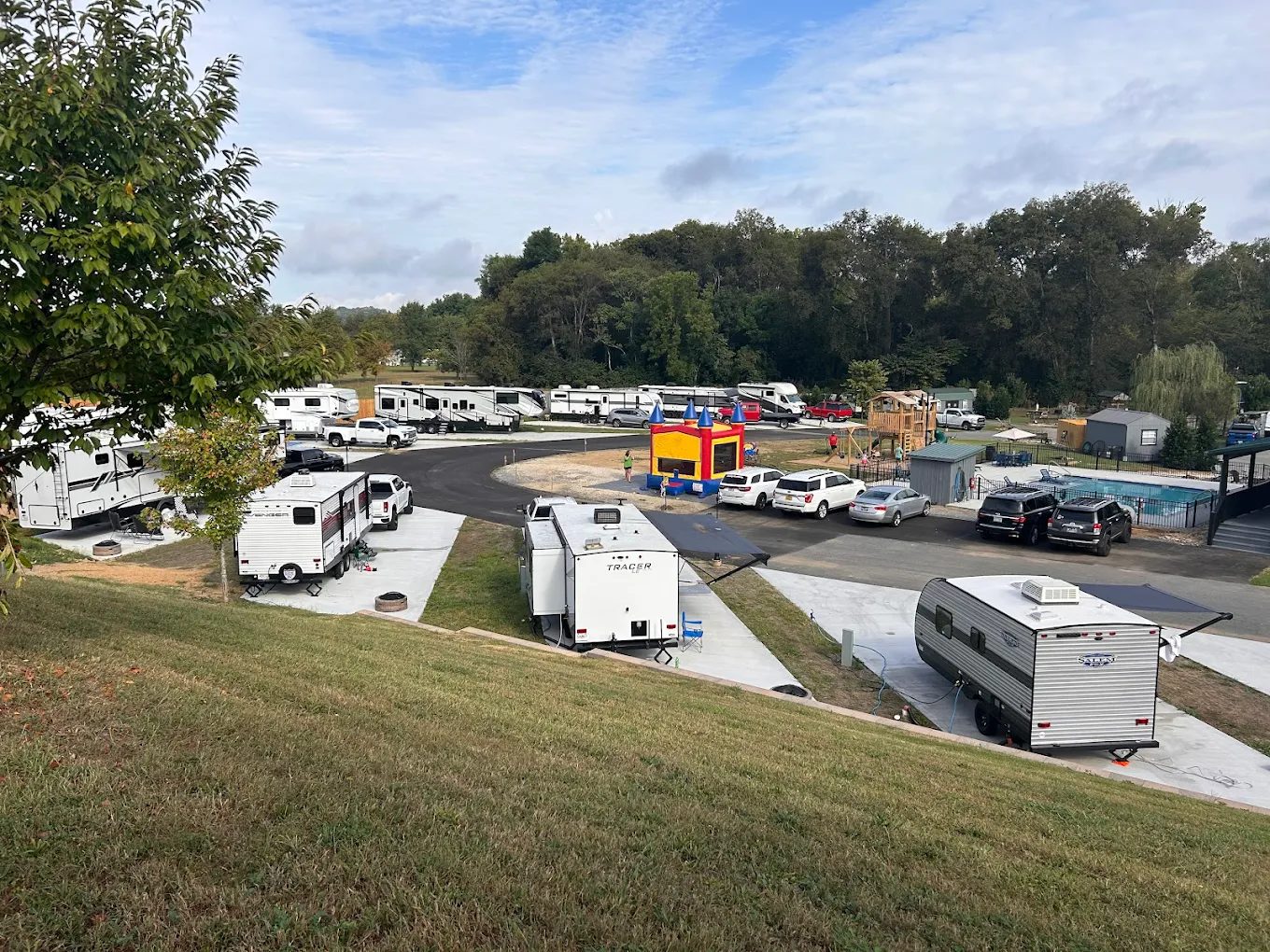 Buddy Bear in the Smokies RV Campground