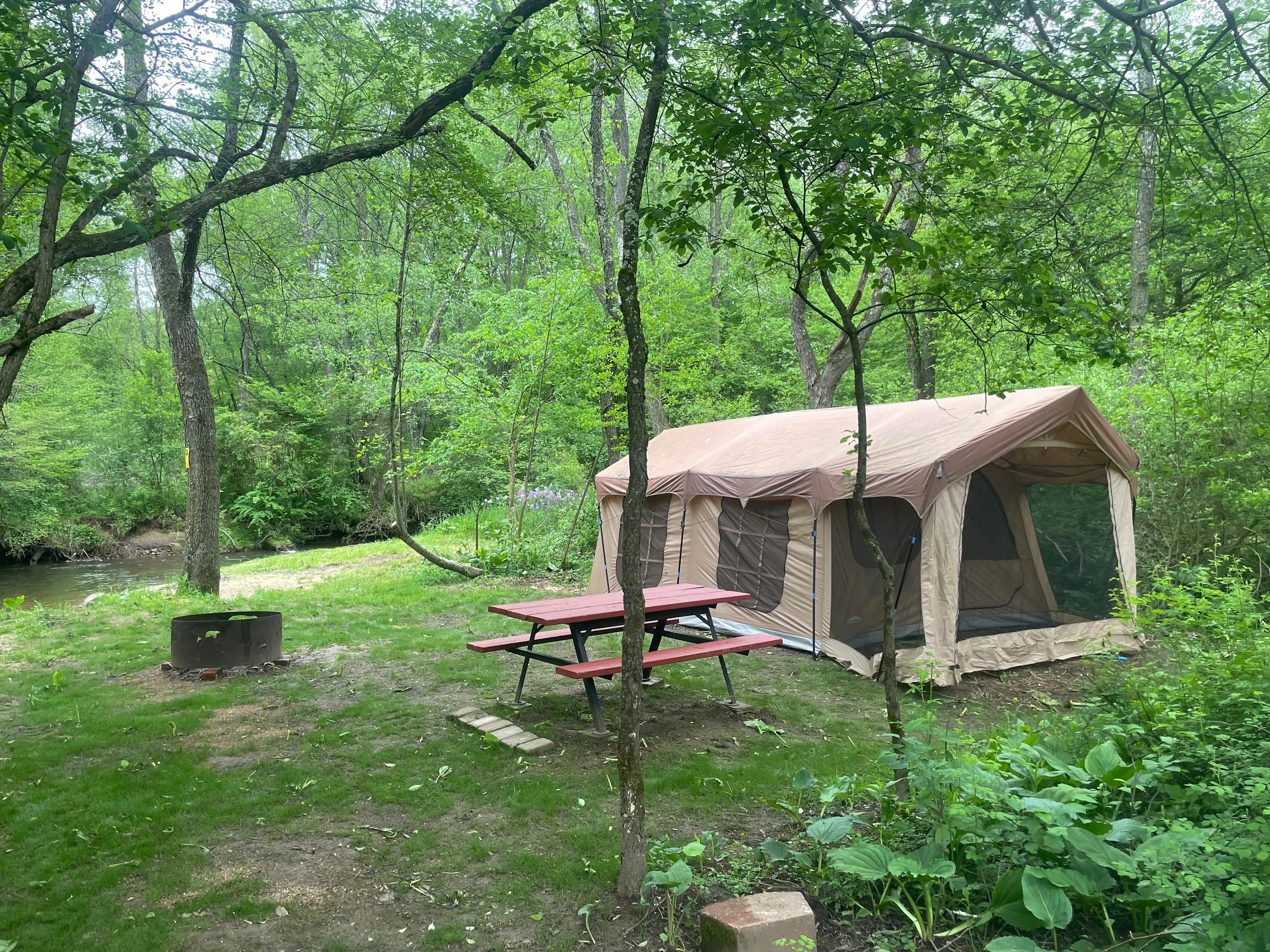 Stoney Run Primitive Tent Camping