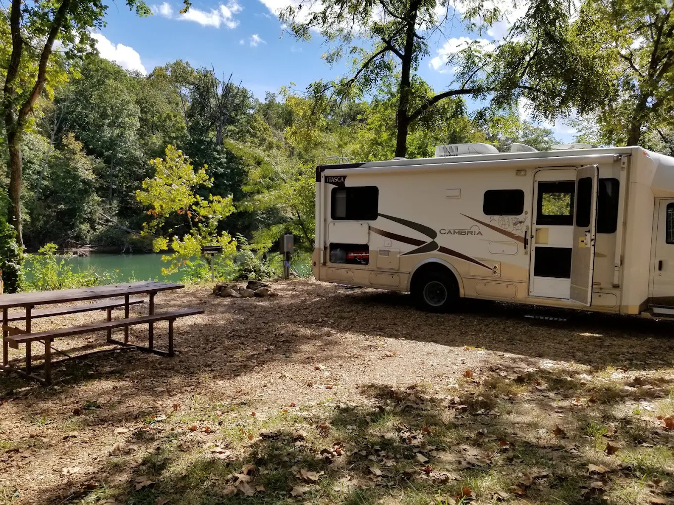 Meramec Caverns Natural Campground