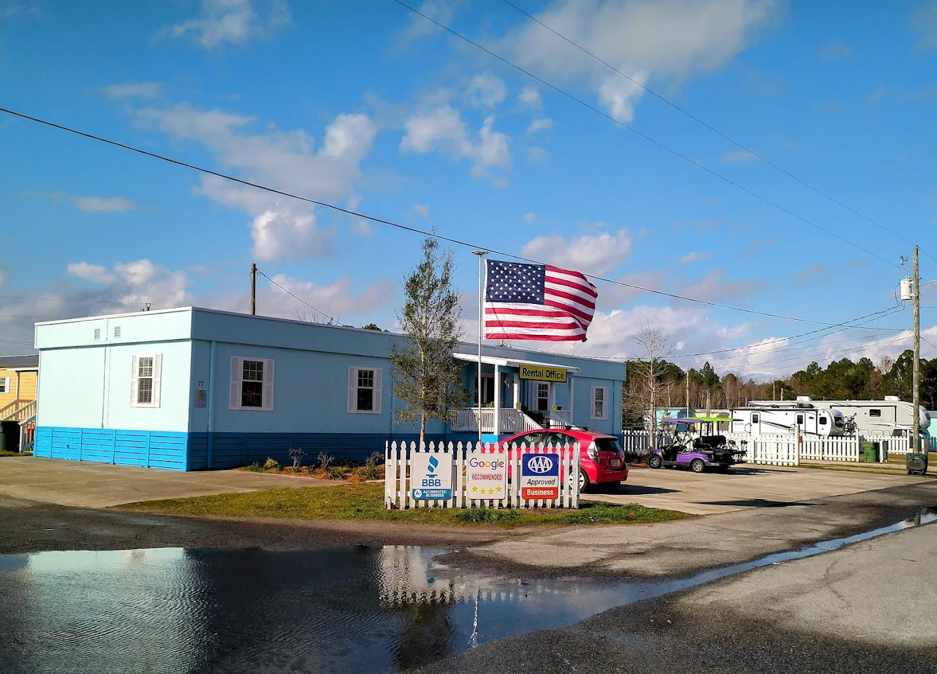 Happy Acres / Happy Campers / Happy Inn & Suites
