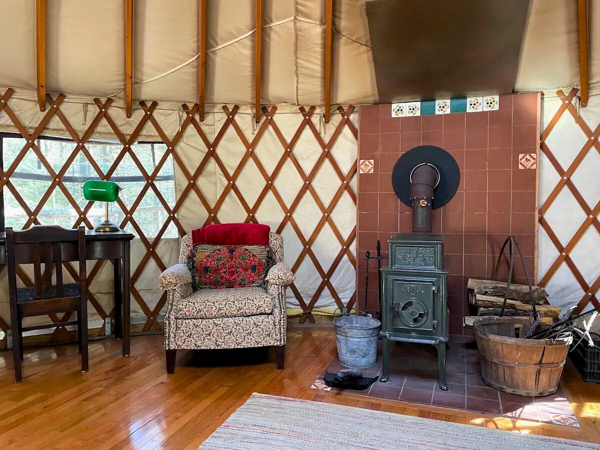 Magical Yurt in the Woods