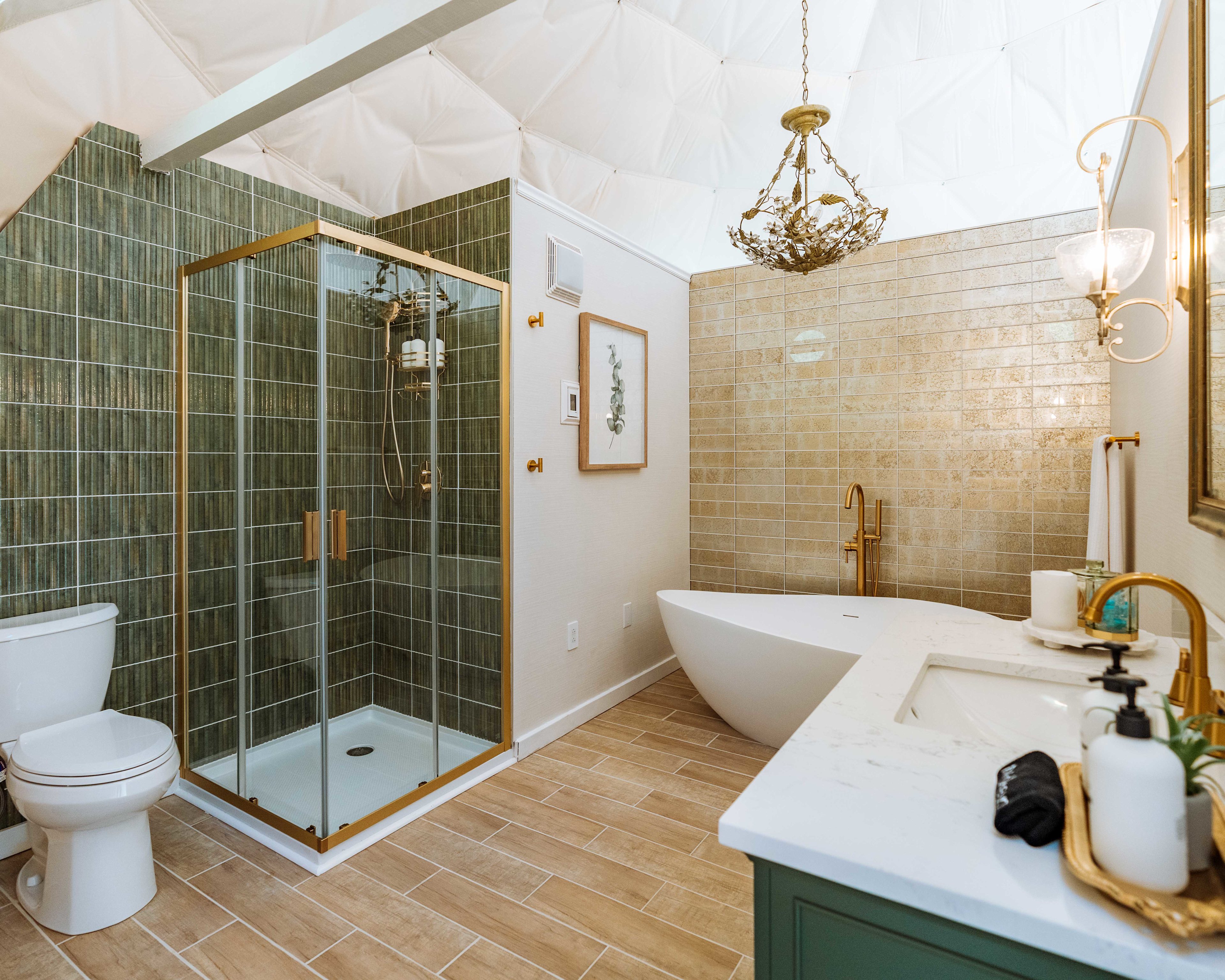 Whimsical Woods Cloudy Forest Dome