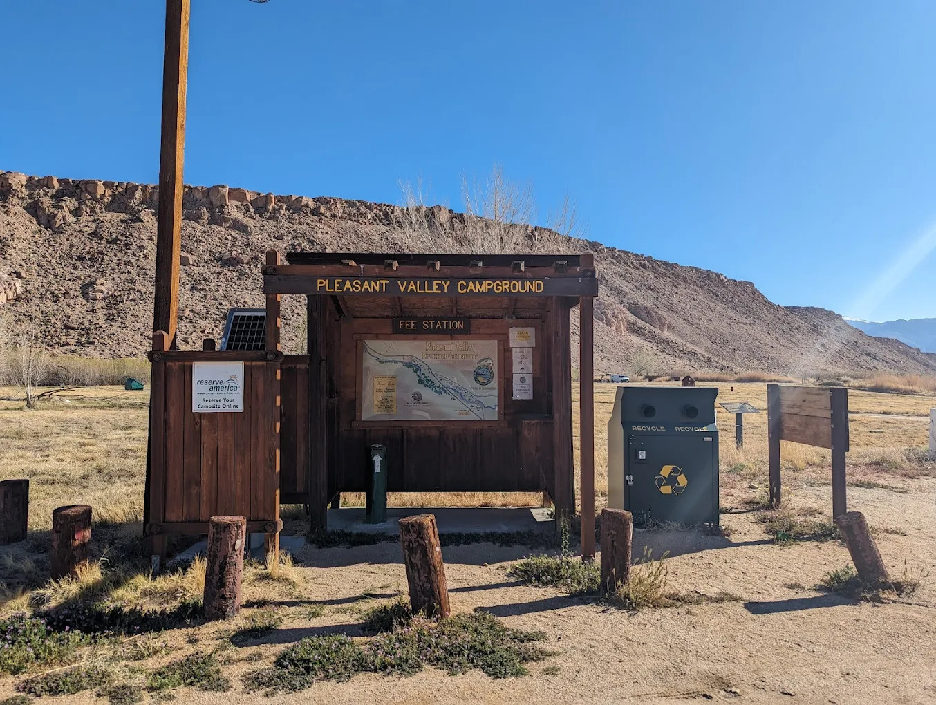 Pleasant Valley Owens River Campground