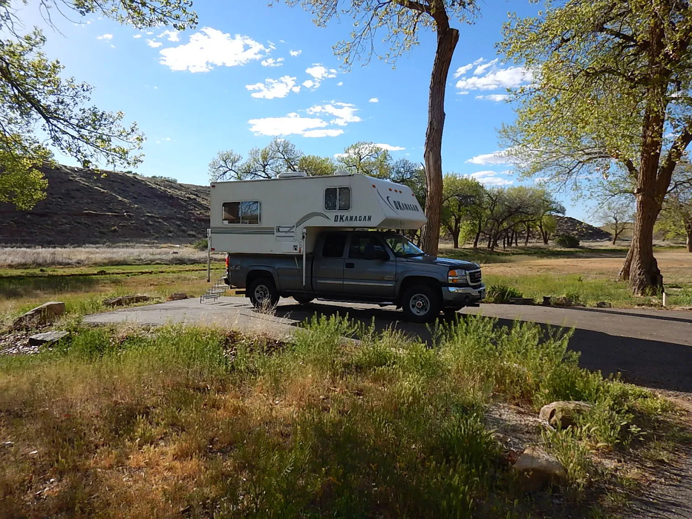 Tséyi' Diné Heritage Area - Cottonwood Campground at Canyon De Chelly