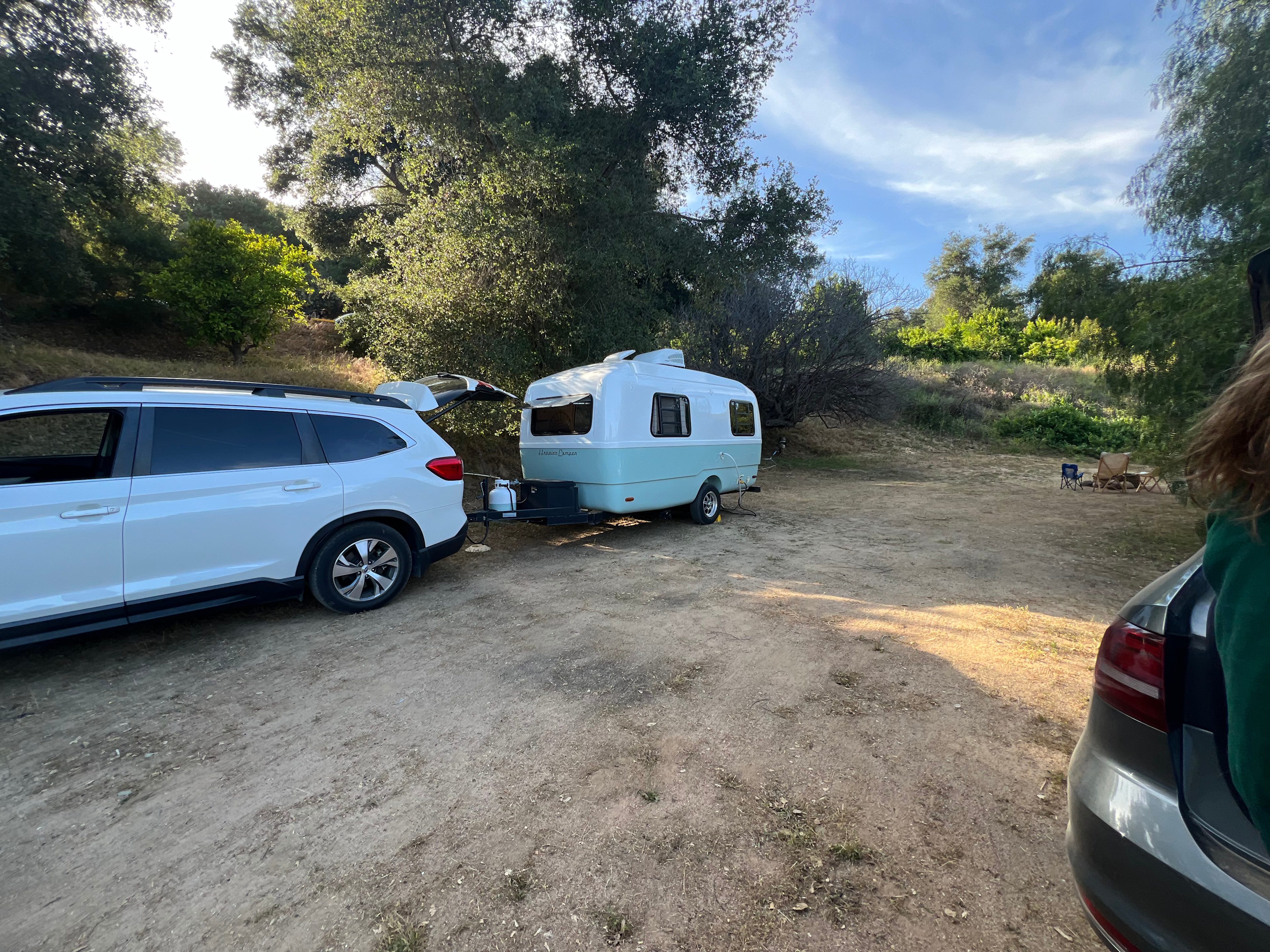 Campsite with Trailer hookups