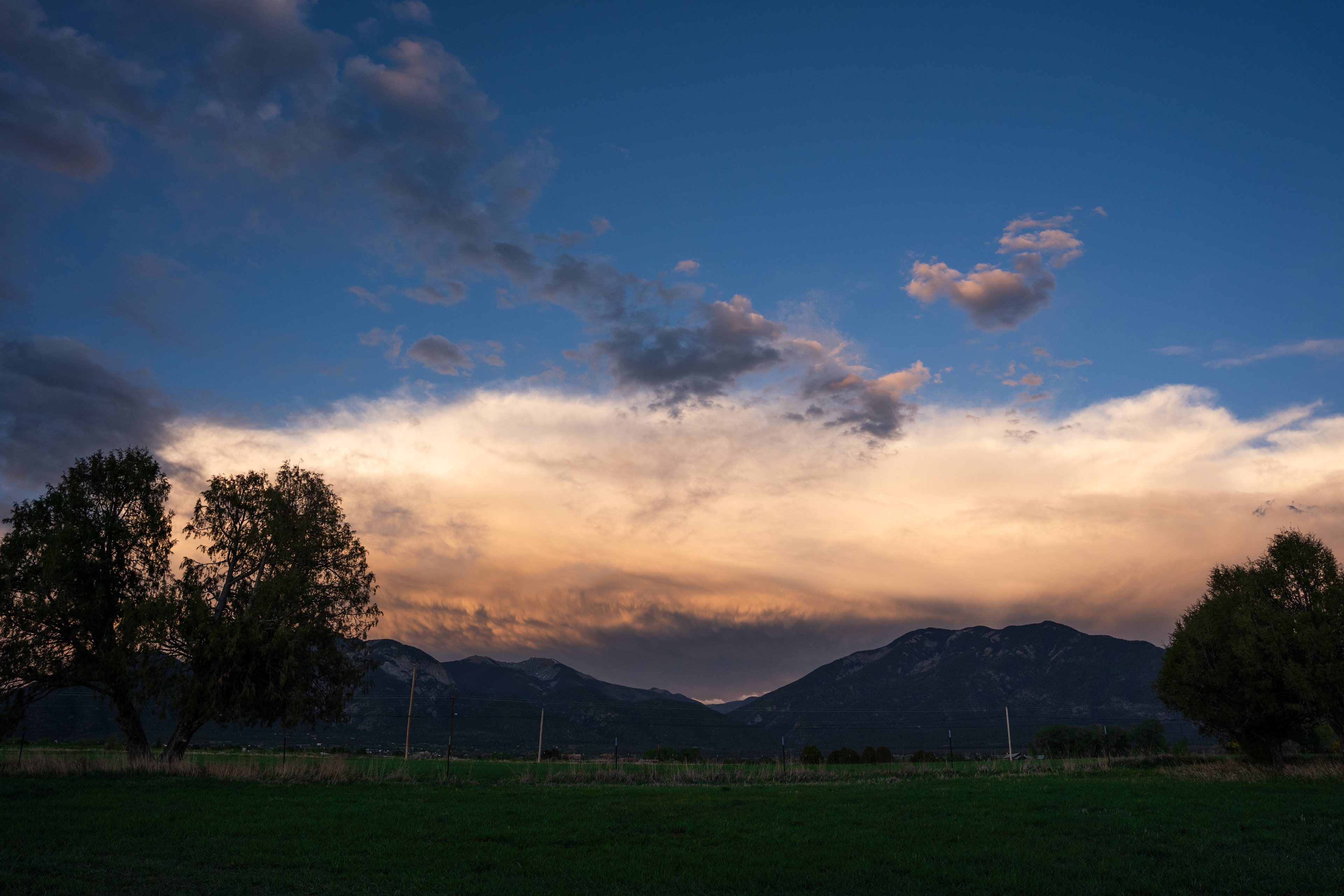 View of the Taos Ski Valley 